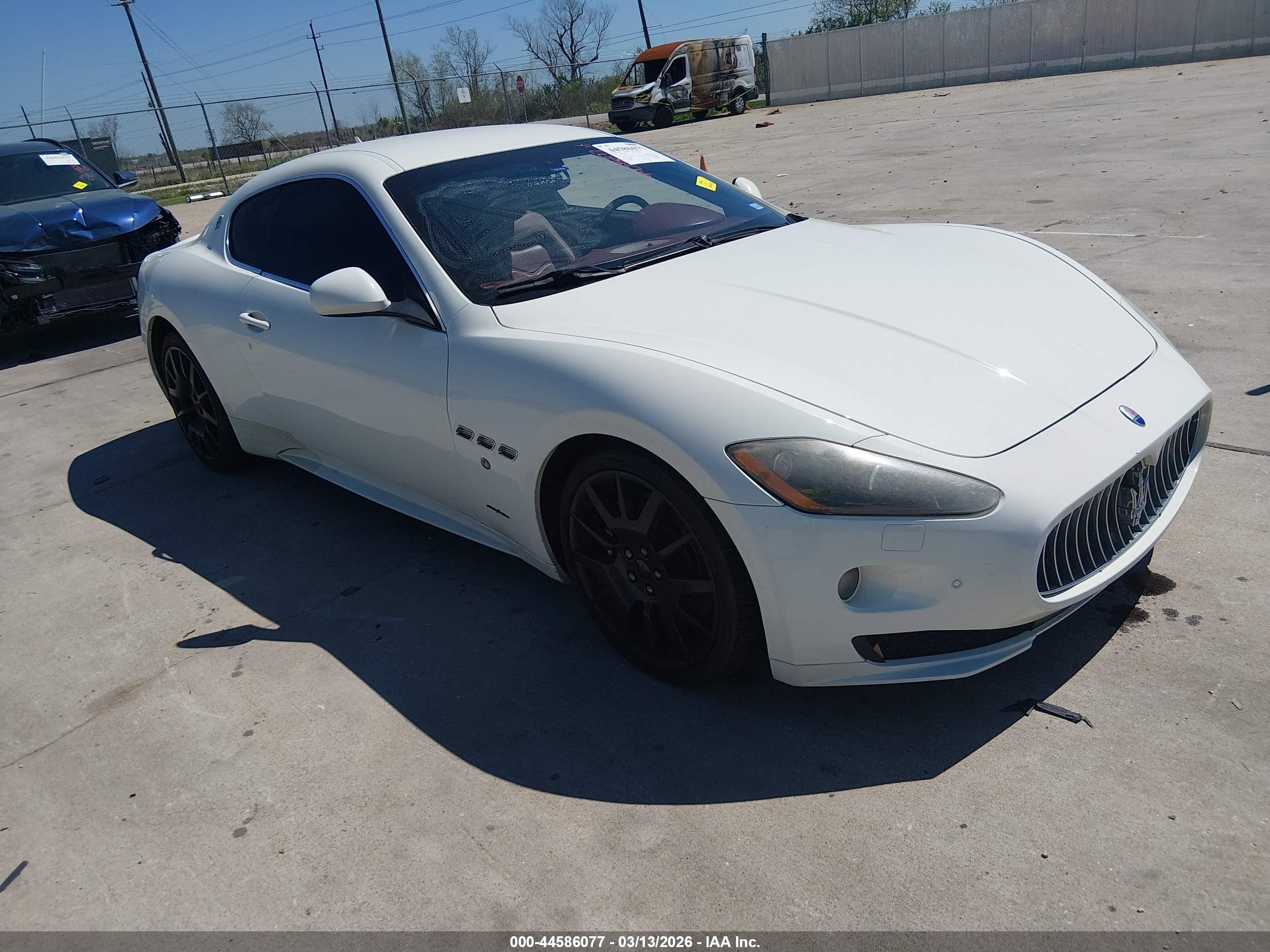 2012 Maserati GranTurismo S, VIN ZAM45KLA6C0063977 — Rear end
