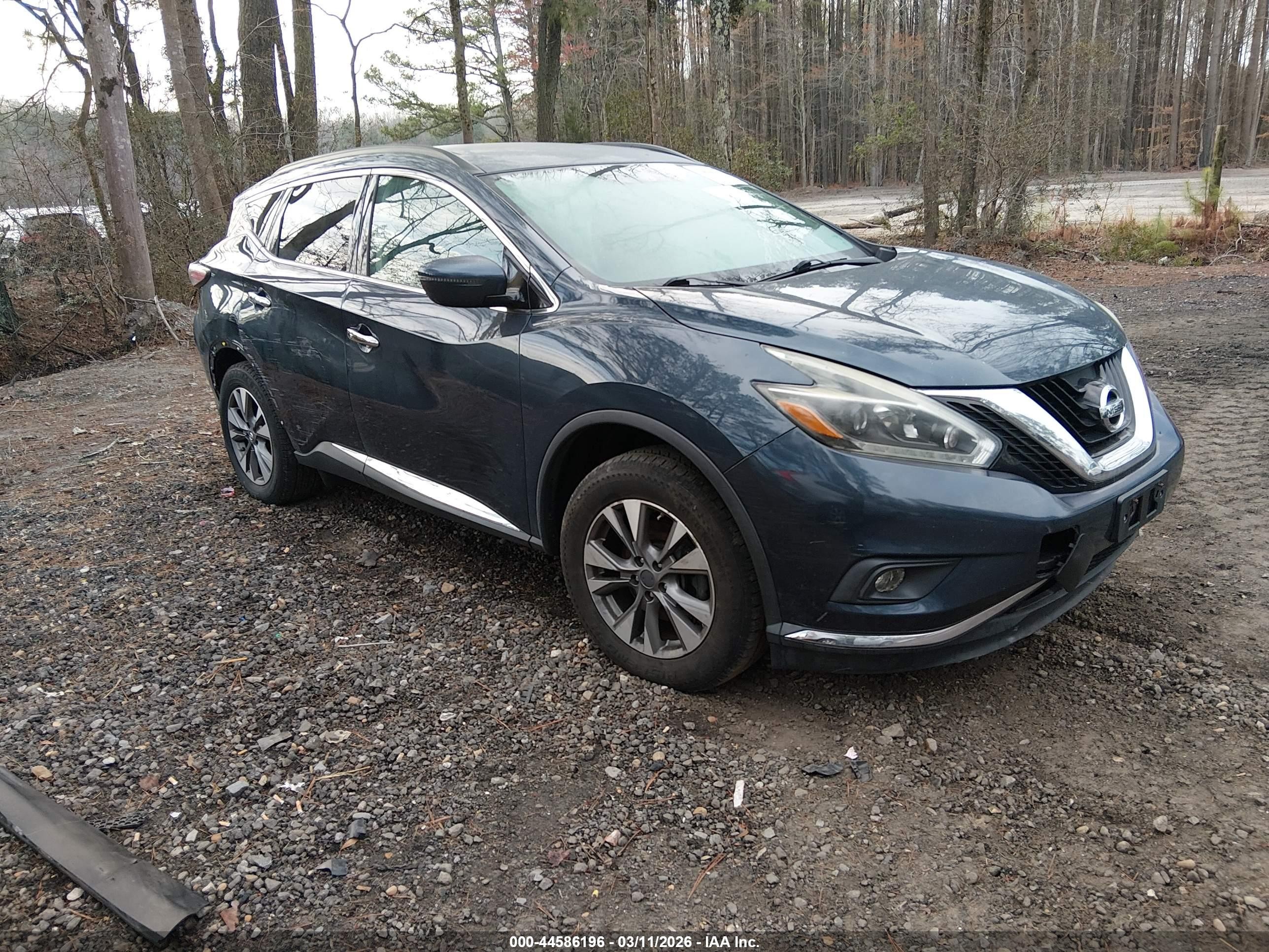 2018 Nissan Murano Platinum, VIN 5N1AZ2MH7JN120352 — Normal wear