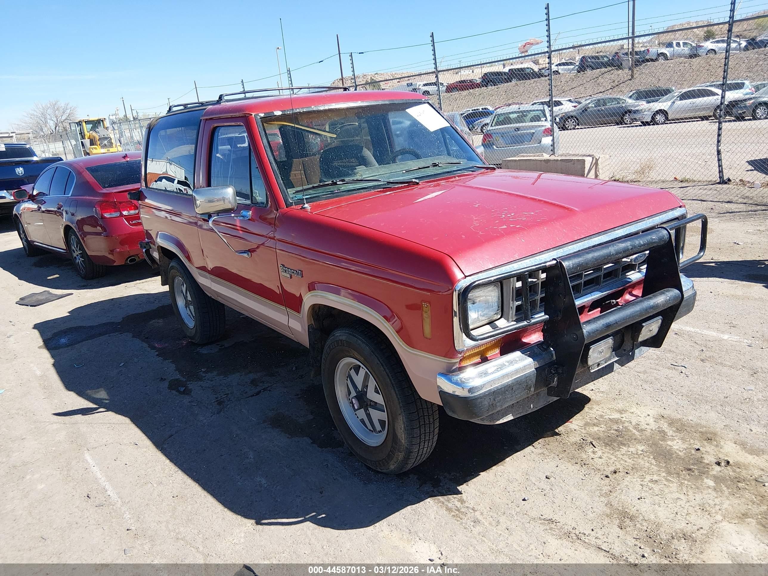 1988 Ford Bronco, VIN 1FMCU14TXJUB19580 — Side