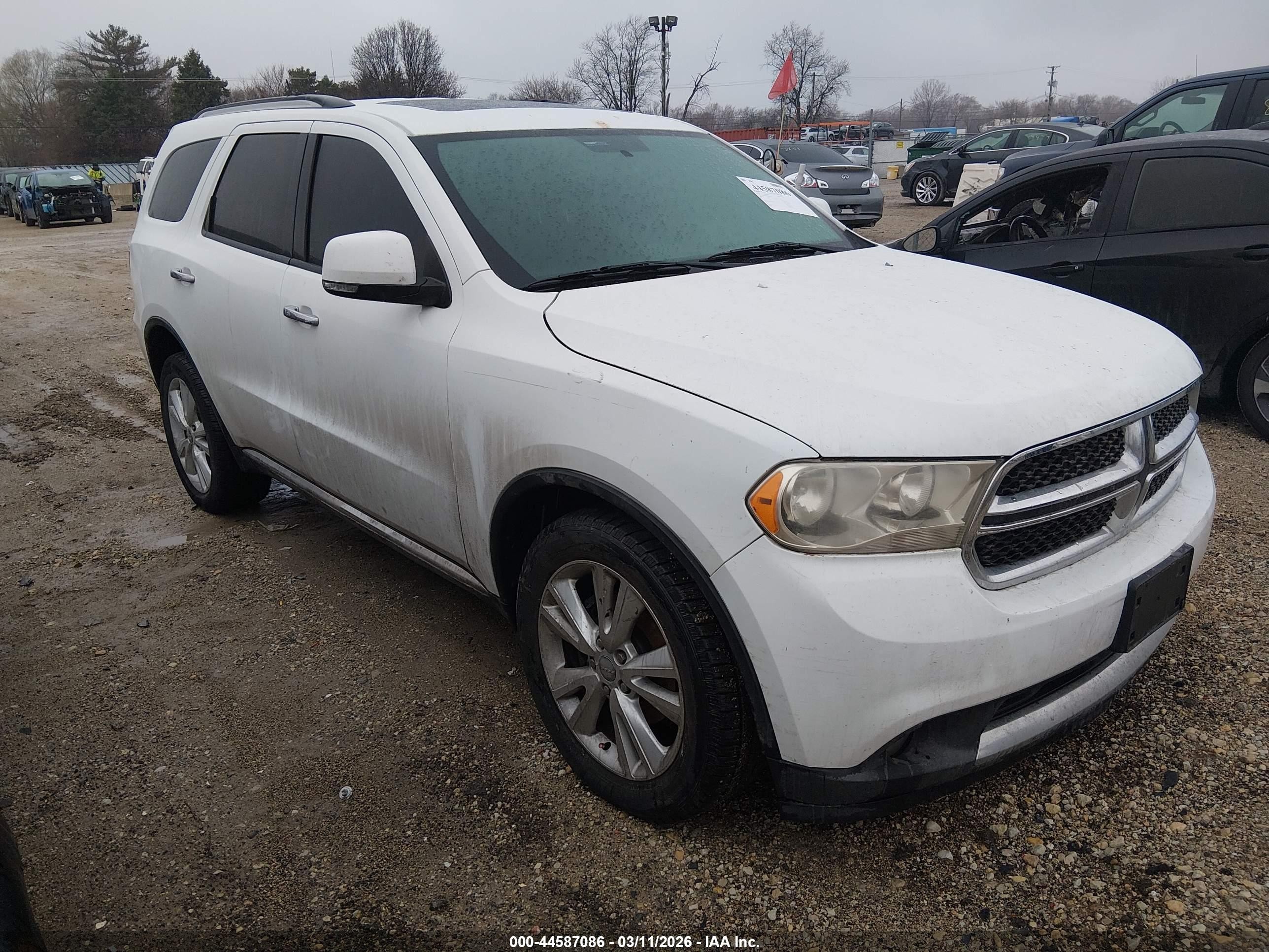 2013 Dodge Durango Crew, VIN 1C4RDJDG6DC643739 — Normal wear