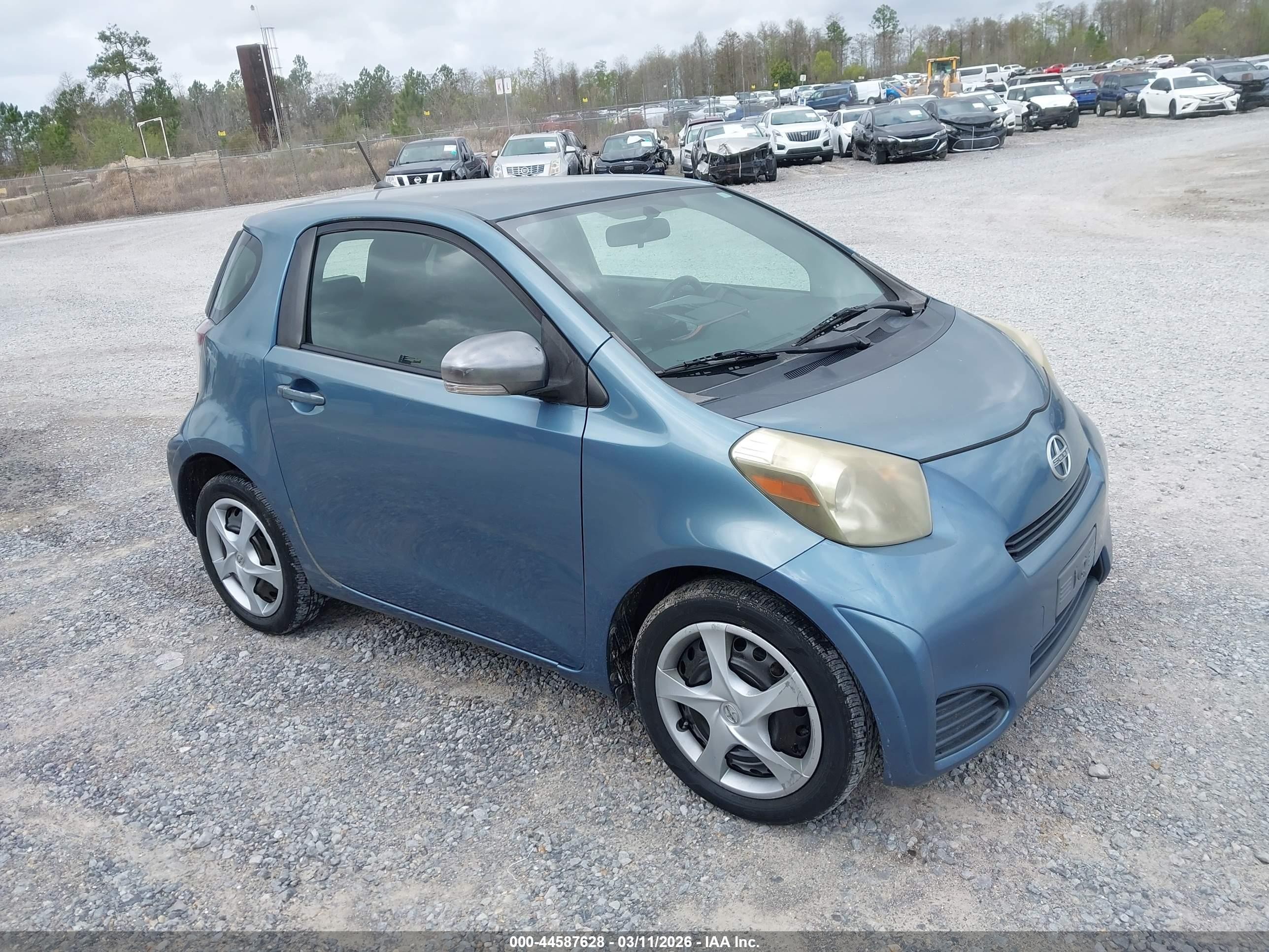 2012 Scion iQ, VIN JTNJJXB0XCJ014151 — Not stated