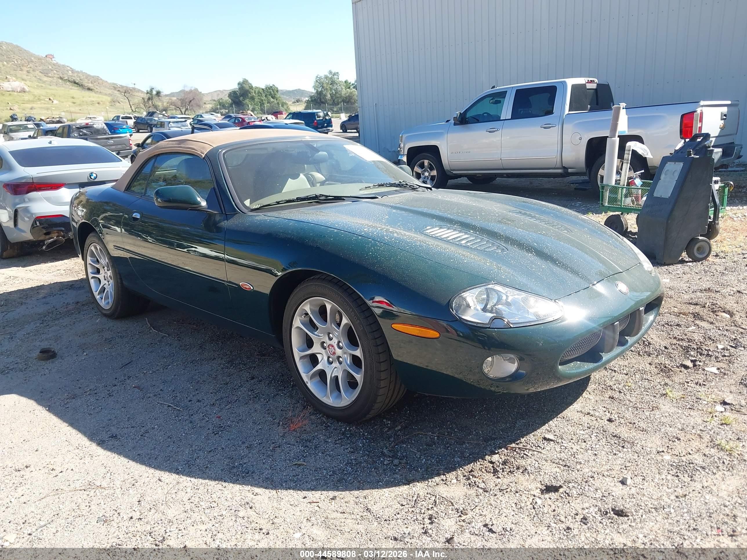 2002 Jaguar XK, VIN SAJDA42B92PA27250 — Normal wear