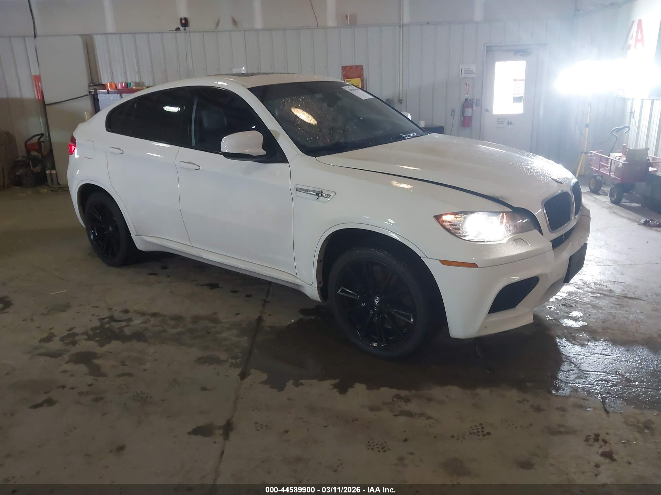 2010 BMW X6 M, VIN 5YMGZ0C56ALK13263 — Engine fire
