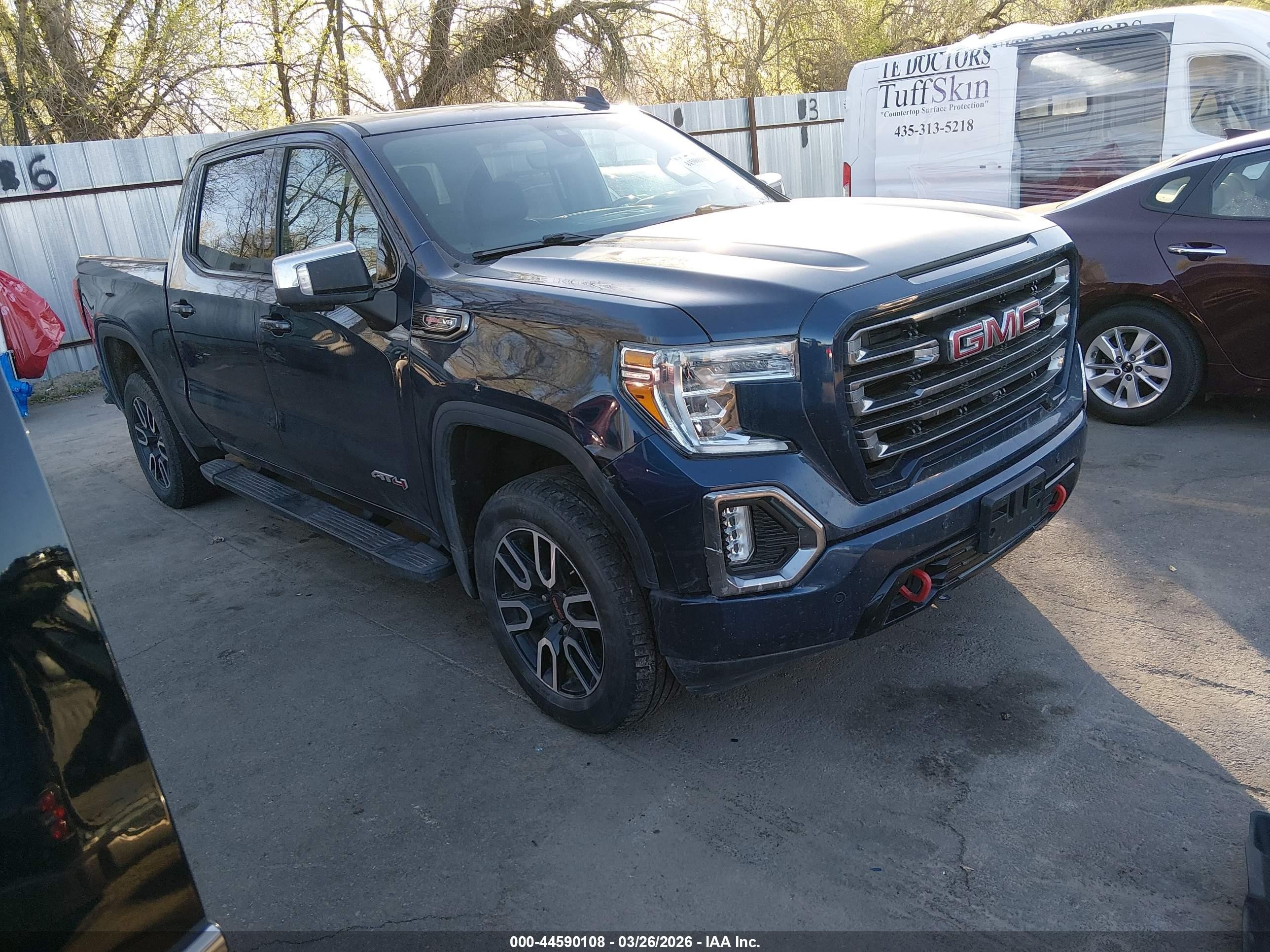 2020 GMC Sierra 1500 AT4, VIN 3GTP9EEL2LG282923 — Not stated