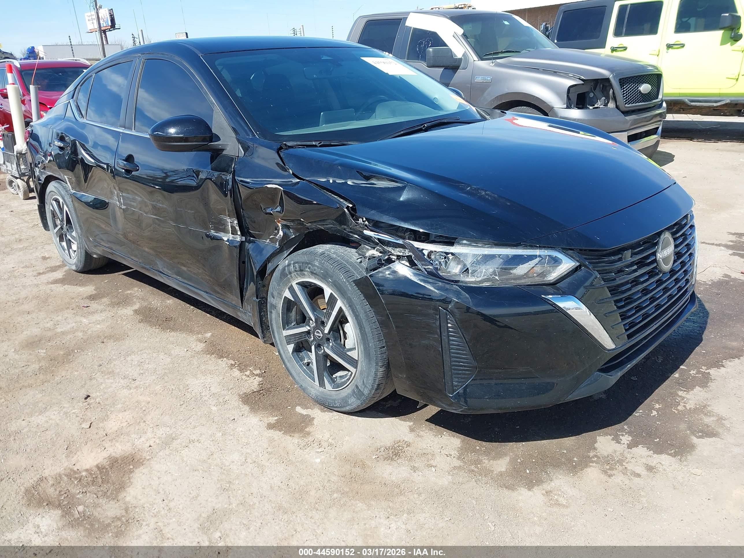 2025 Nissan Sentra SV, VIN 3N1AB8CV8SY222706 — Side