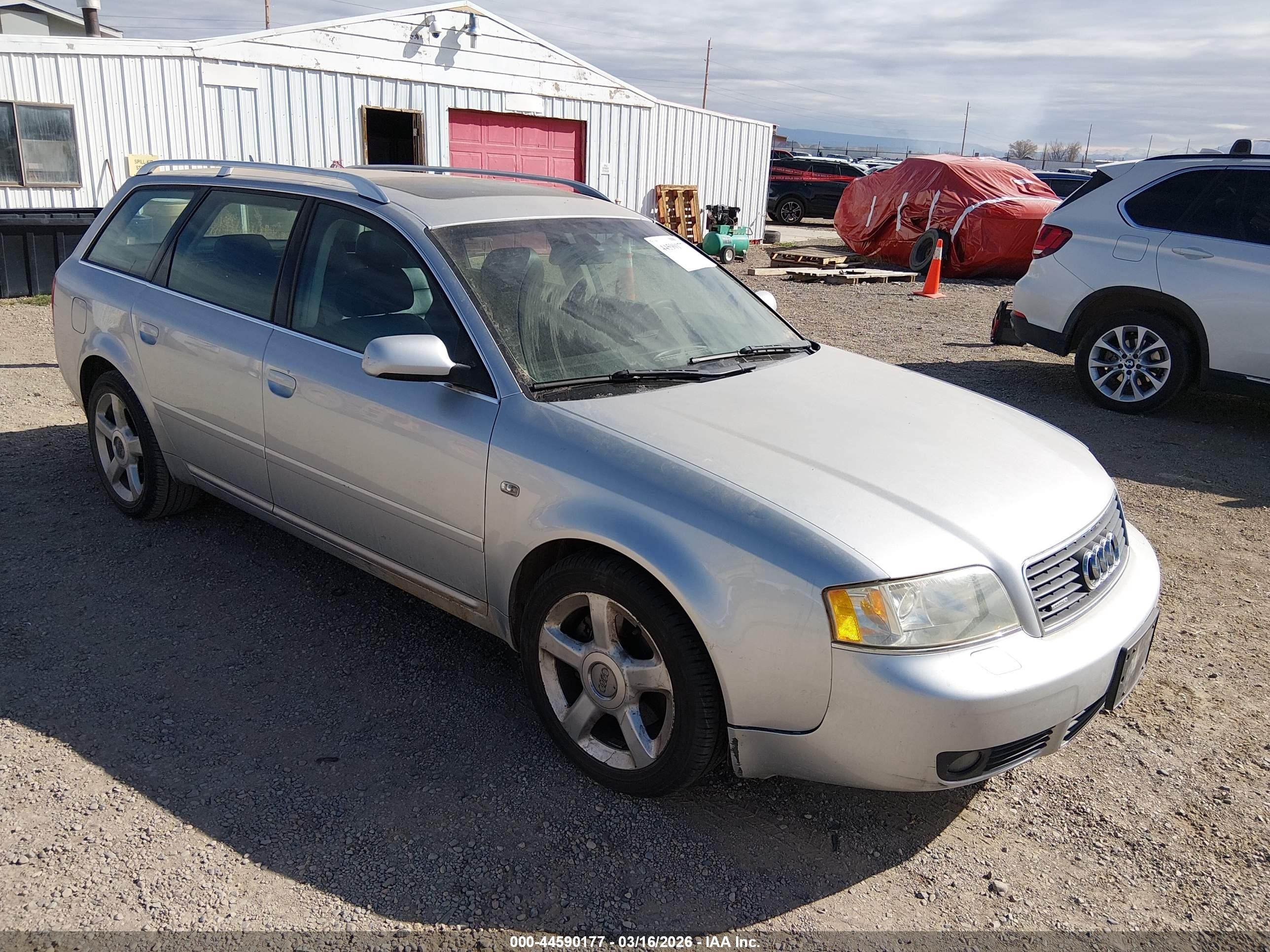 2004 Audi A6 3.0L, VIN WAUVT64B74N104261 — Front end