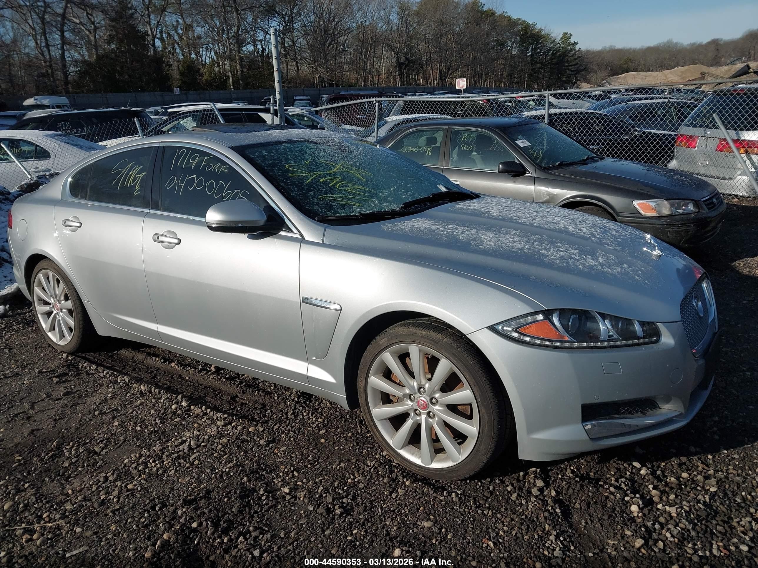 2014 Jaguar XF SC, VIN SAJWJ0EF5E8U20819 — Not stated