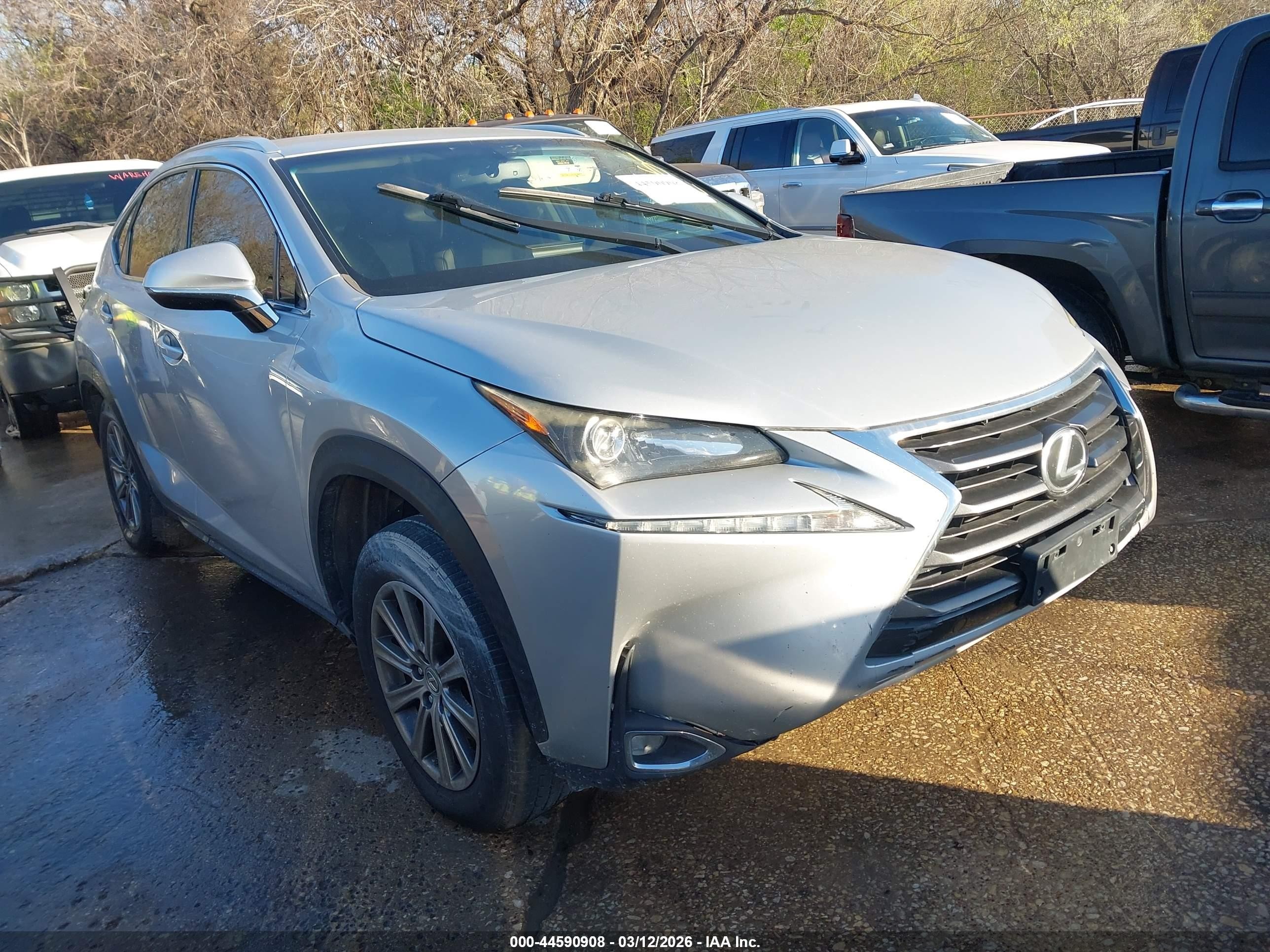 2016 Lexus NX F Sport, VIN JTJYARBZ1G2024237 — Repossession