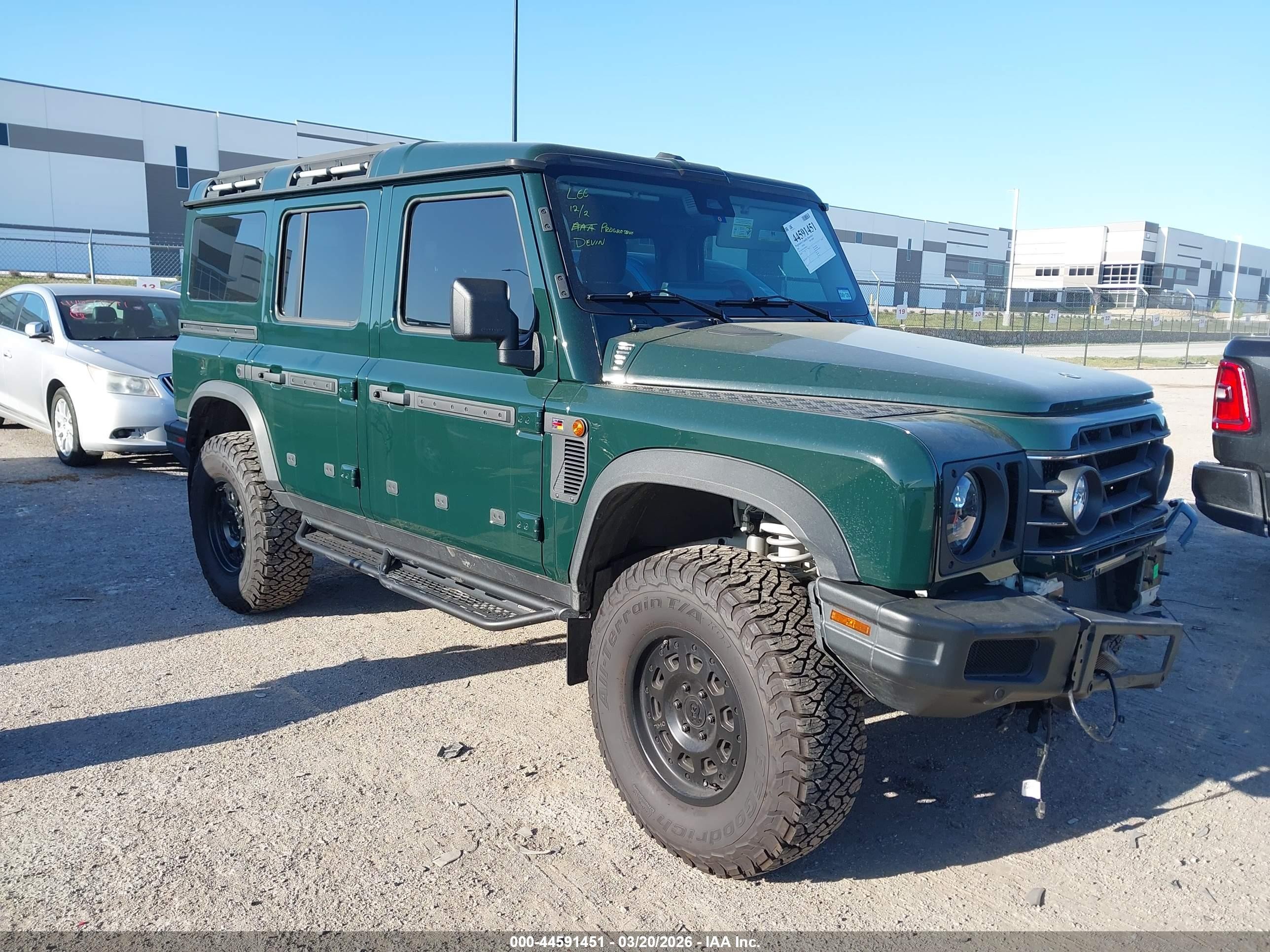 2024 Ineos Grenadier, VIN SC6GM1CA1RF016815 — Front end