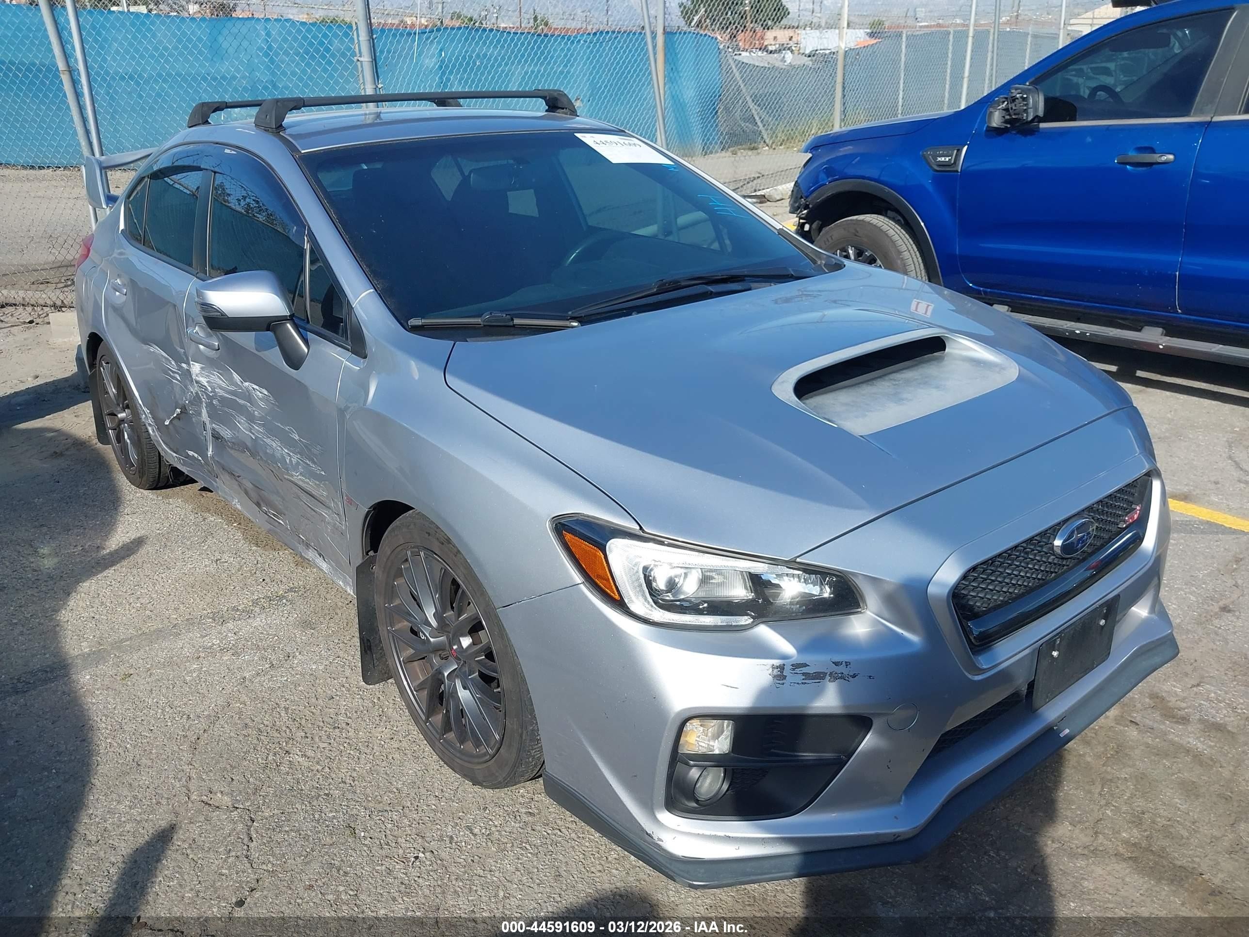 2015 Subaru WRX STI, VIN JF1VA2L6XF9802225 — Side