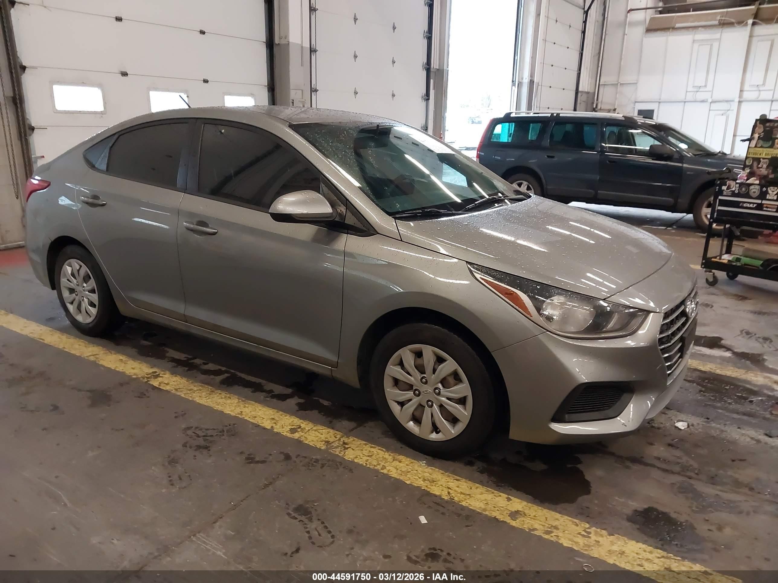 2022 Hyundai Accent SEL, VIN 3KPC24A60NE155924 — Side