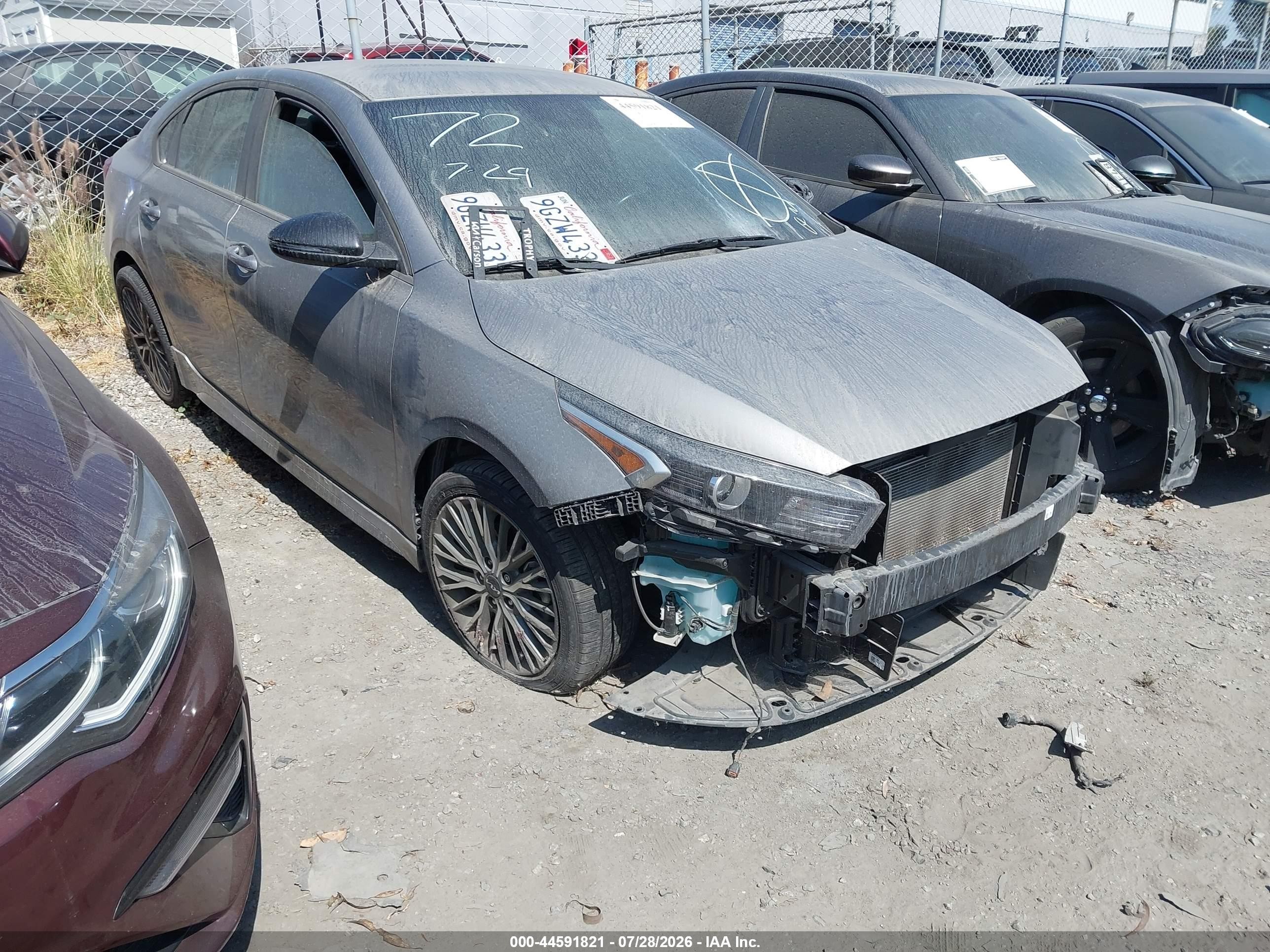 2023 Kia Forte GT-Line, VIN 3KPF54AD5PE636418 — Side