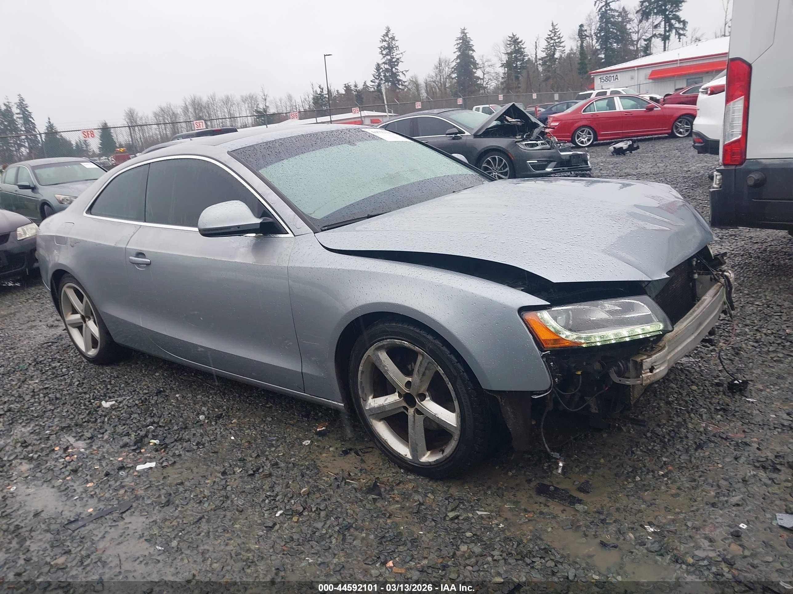 2008 Audi A5, VIN WAUDK78T88A026075 — Перед
