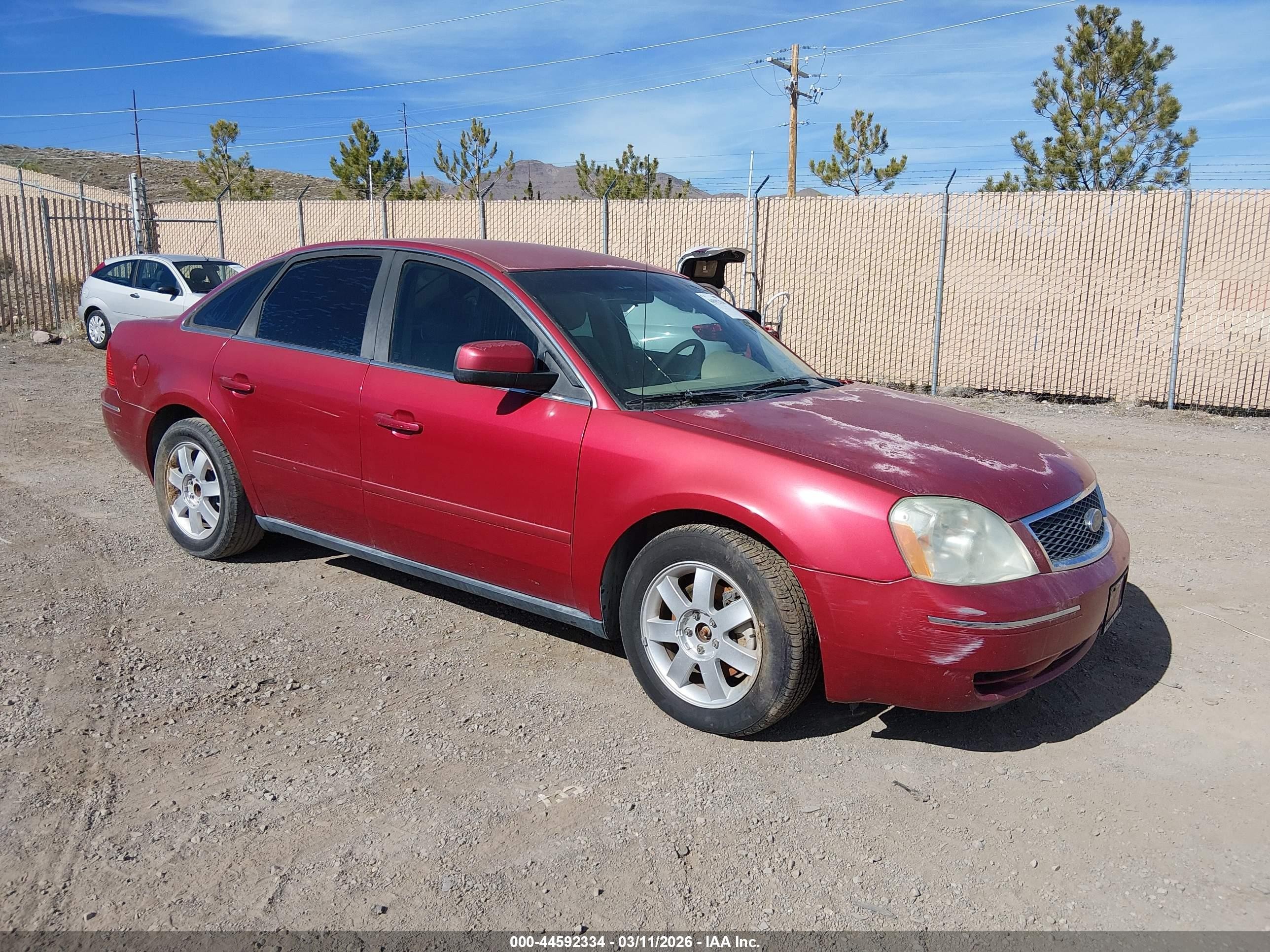 2005 Ford Five Hundred SE, VIN 1FAFP23115G152850 — Mechanical