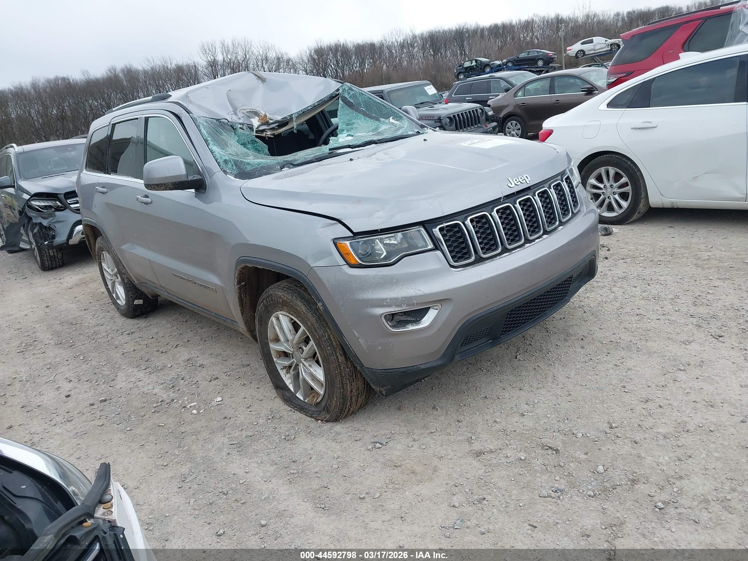 2017 Jeep Grand Cherokee Laredo, VIN 1C4RJFAG2HC864934 — Storm