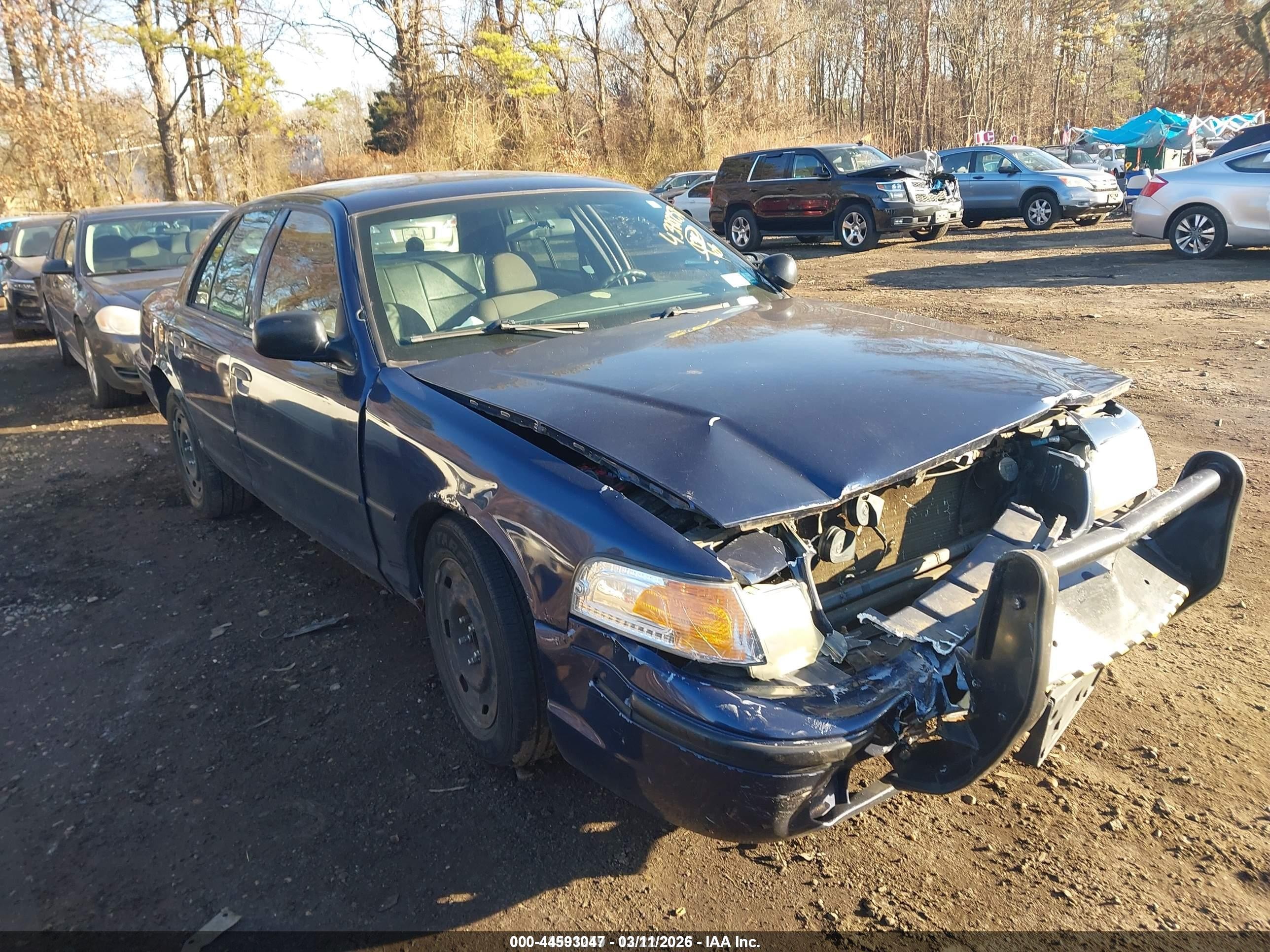2003 Ford Police Interceptor Street Appear, VIN 2FAHP71W13X199226 — Front end