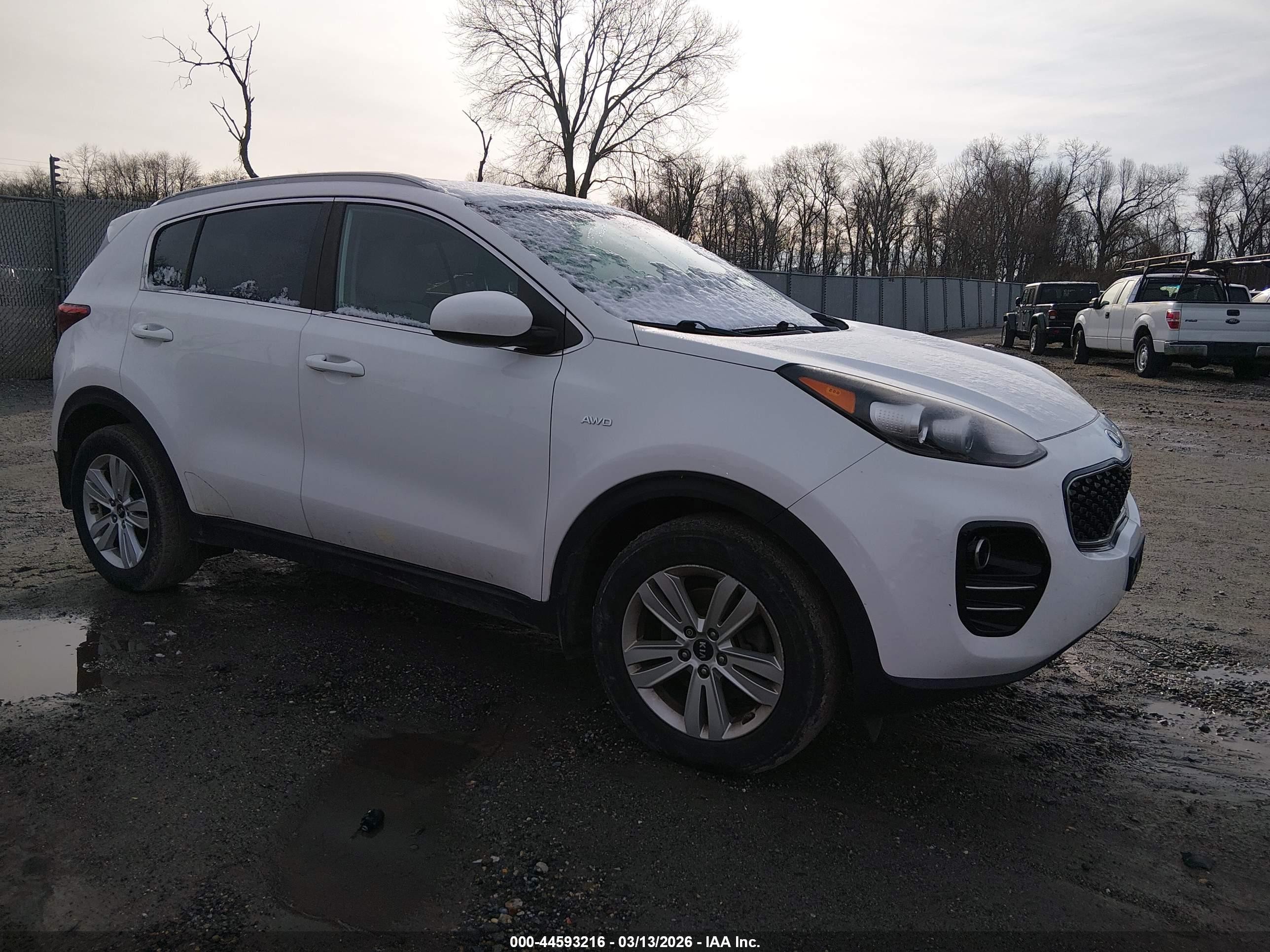 2019 Kia Sportage LX, VIN KNDPMCAC0K7495131 — Theft recovery