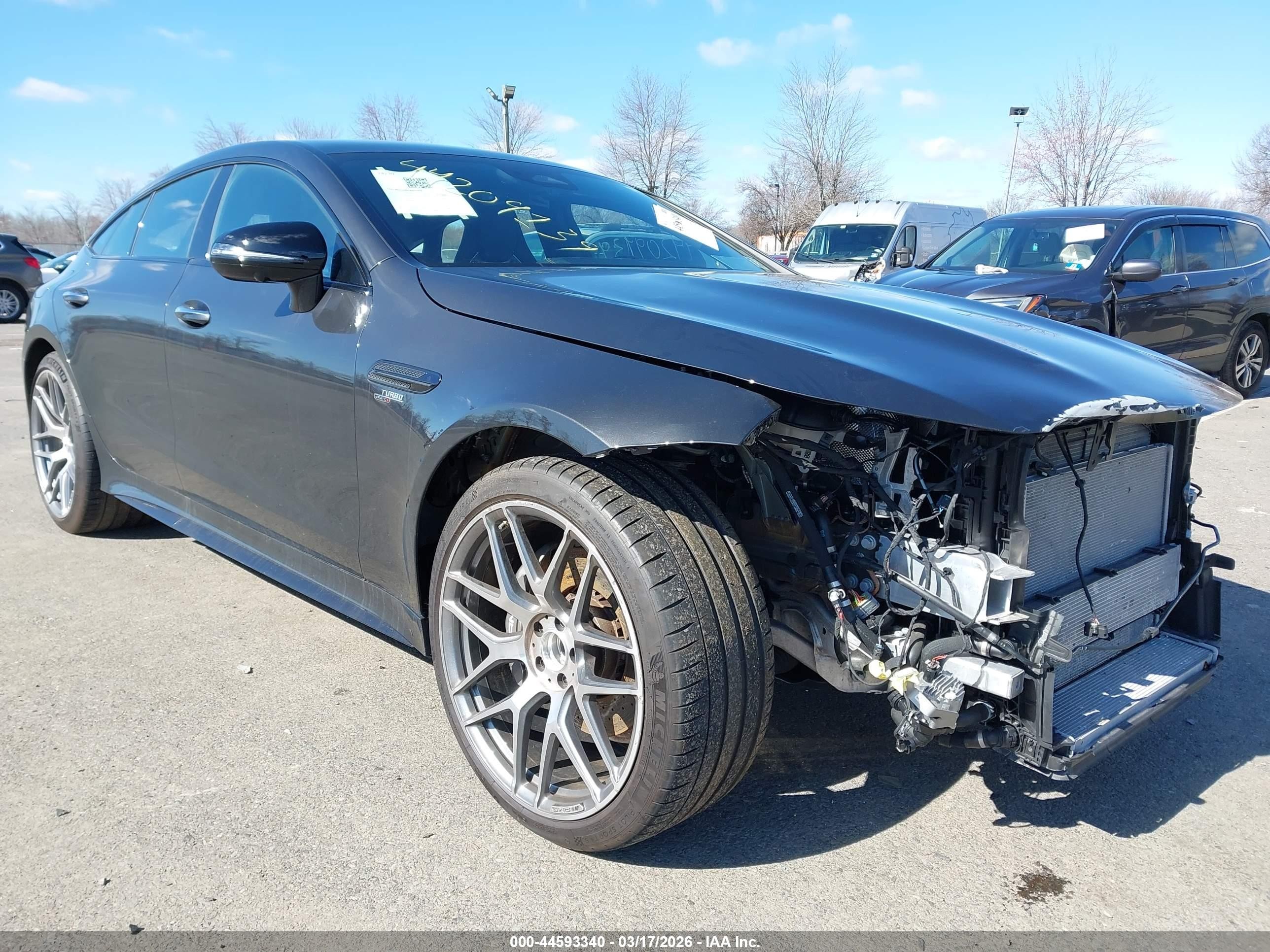 2024 Mercedes-Benz AMG GT 53, VIN W1K7X6BB7RV001275 — Front end