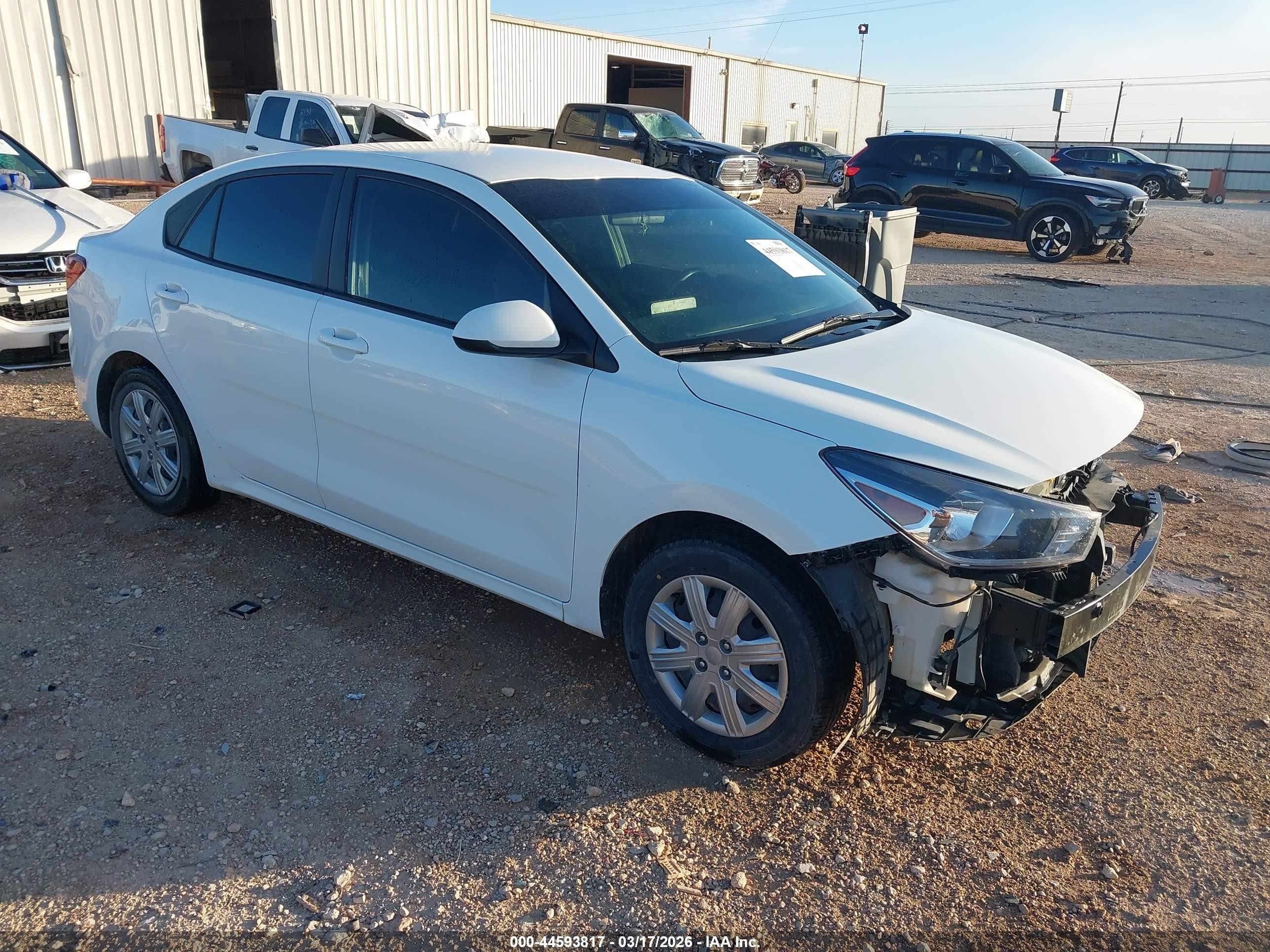 2023 Kia Rio S, VIN 3KPA24AD7PE524075 — Front end