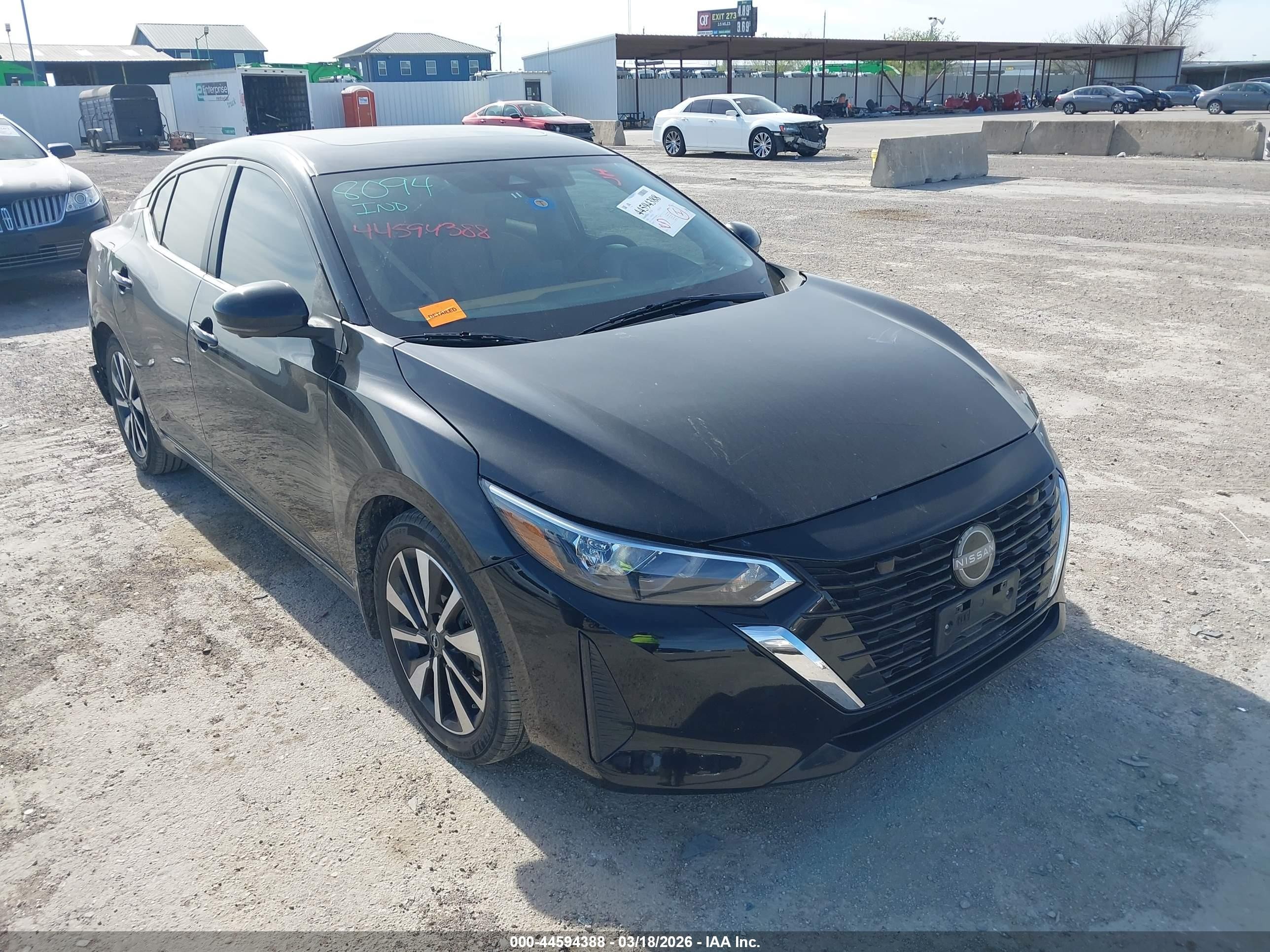 2024 Nissan Sentra SV, VIN 3N1AB8CV0RY294896 — Rear end