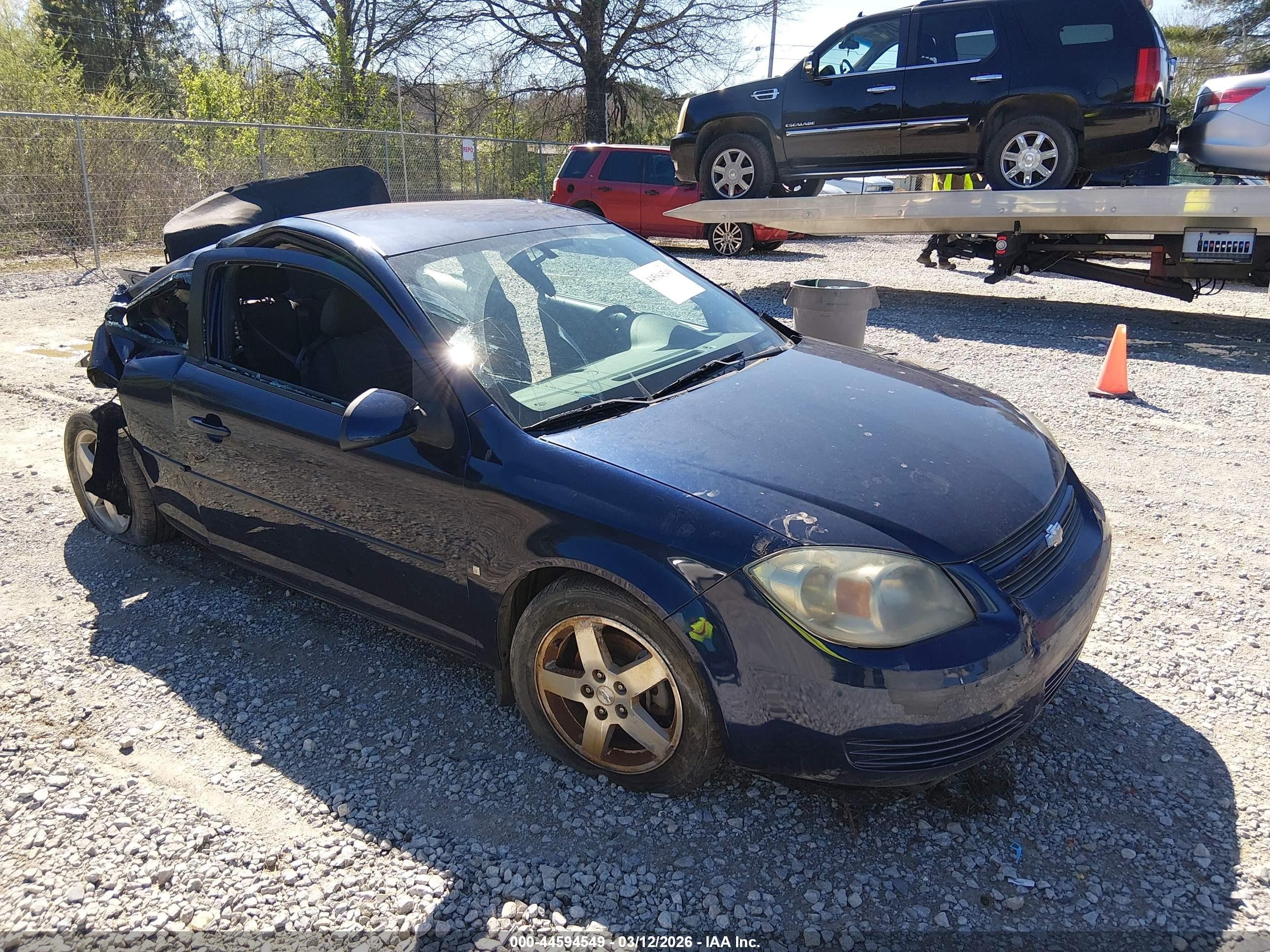 2009 Chevrolet Cobalt 1LT, VIN 1G1AT18H997229785 — Rear end
