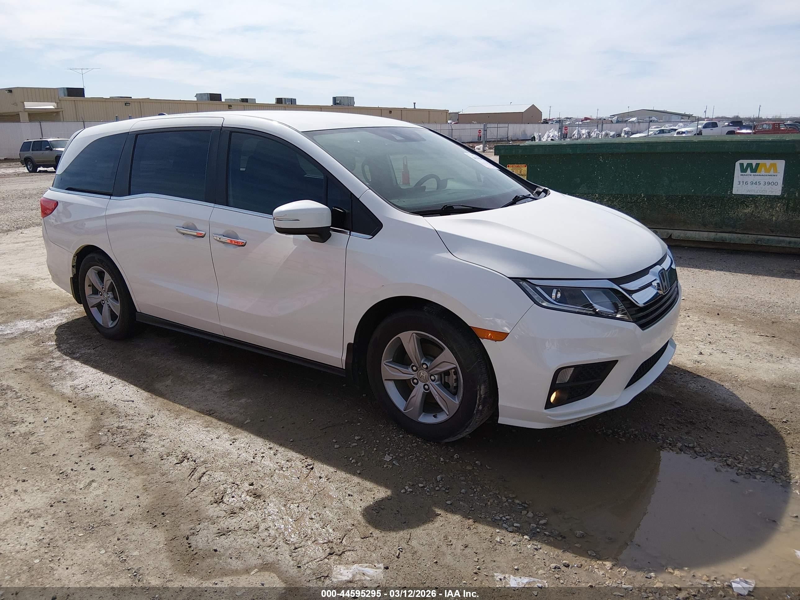 2018 Honda Odyssey EX, VIN 5FNRL6H54JB044765 — Fresh water flood