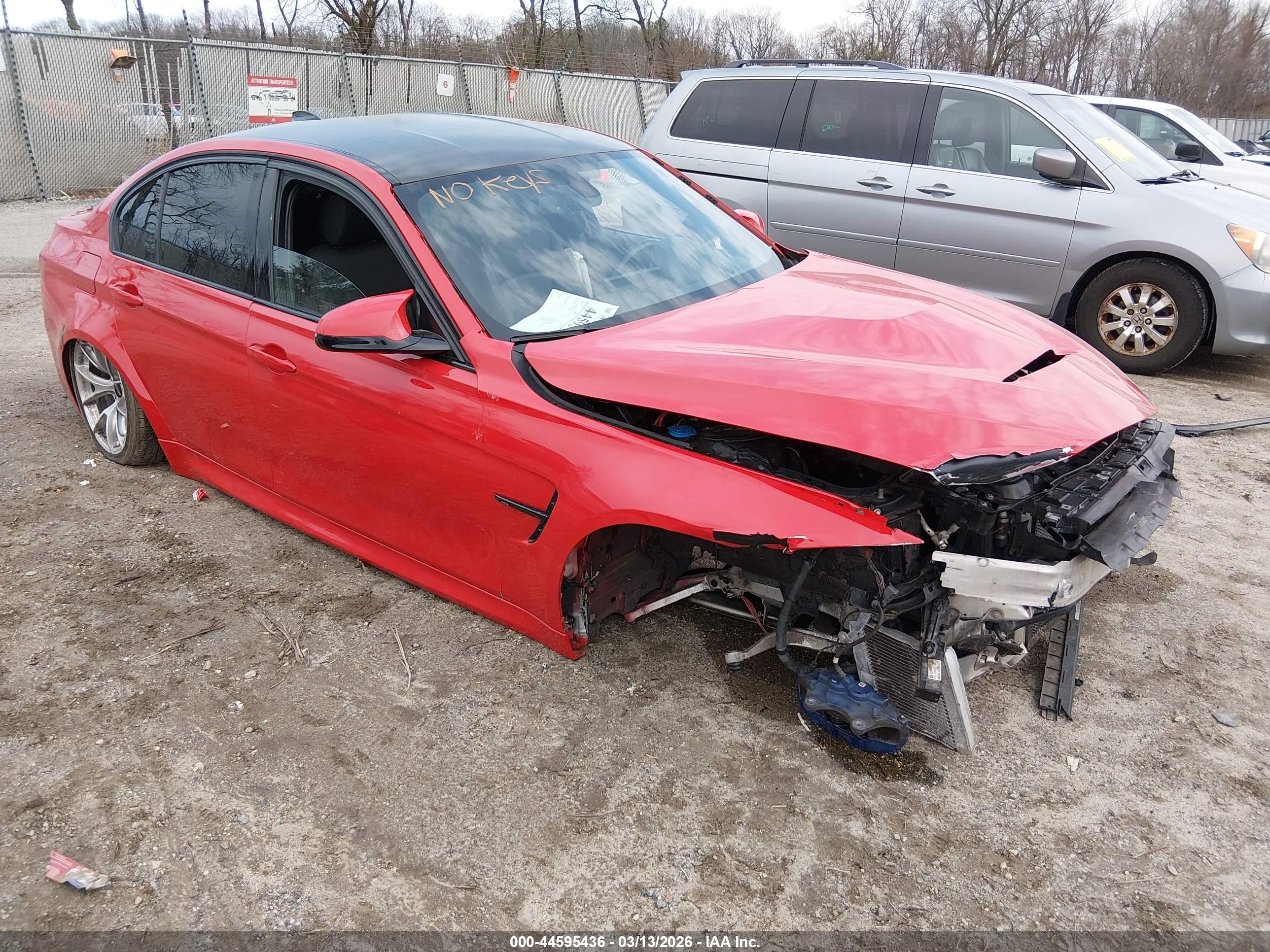 2017 BMW M3, VIN WBS8M9C55H5G42386 — По всему кузову