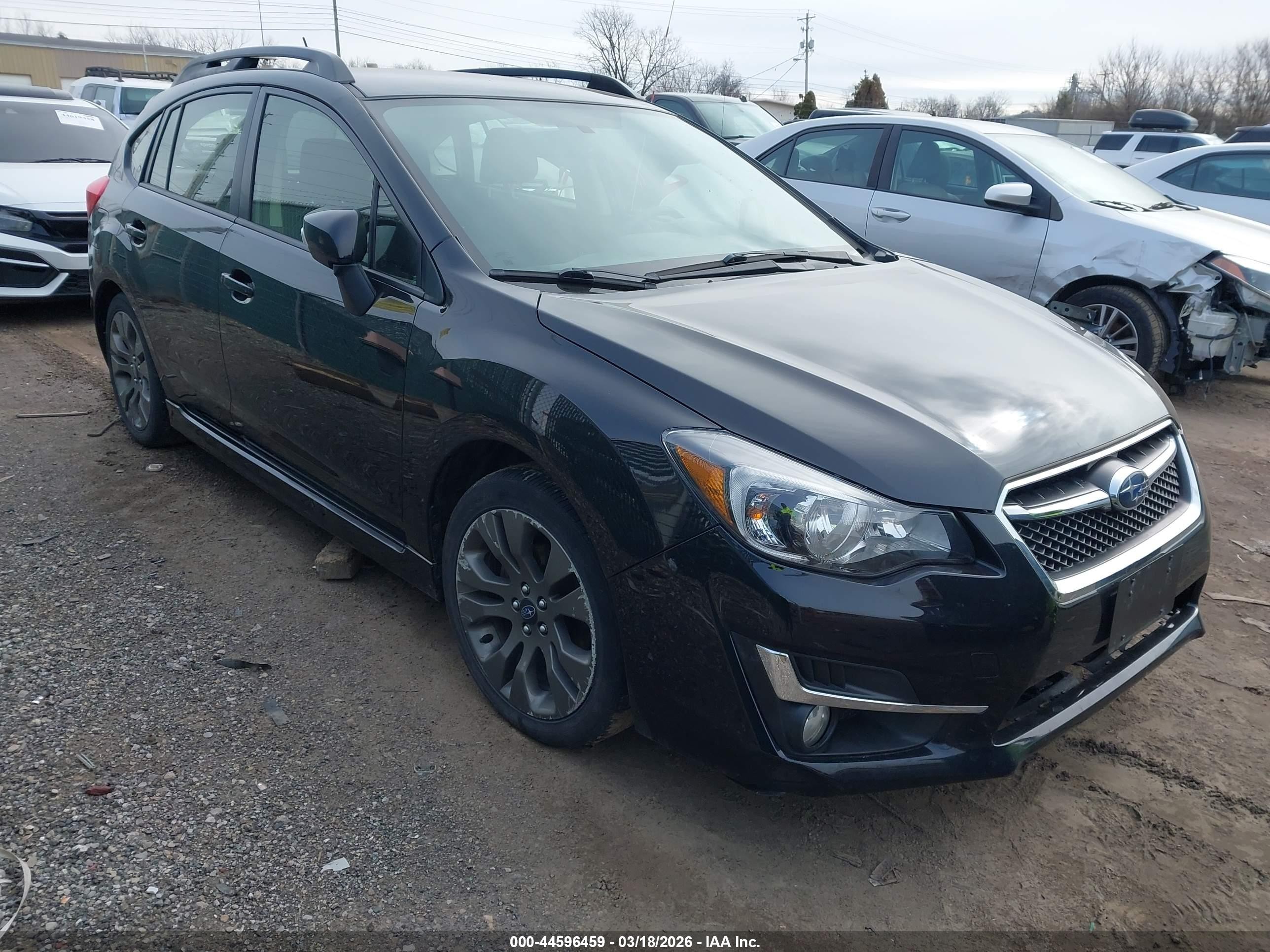2015 Subaru Impreza Special Sports Premium, VIN JF1GPAT69FH203937 — Front end