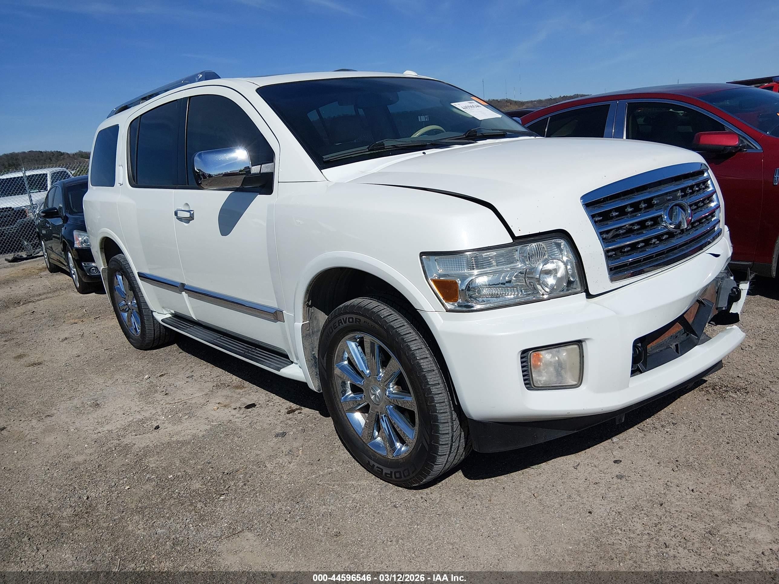 2010 Infiniti QX56, VIN 5N3ZA0NE6AN906668 — Front end