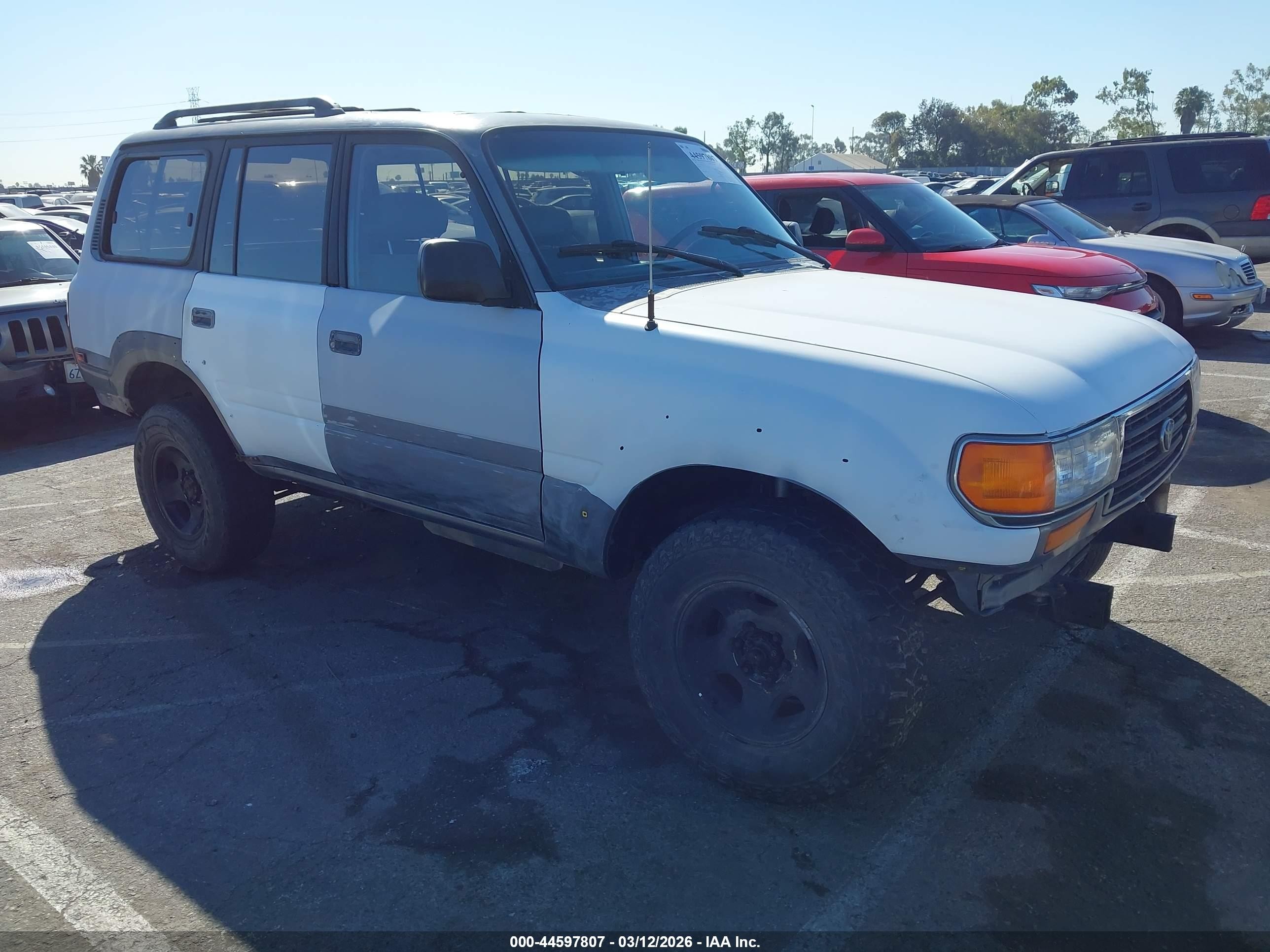 1995 Toyota Land Cruiser, VIN JT3DJ81W1S0112717 — Not stated