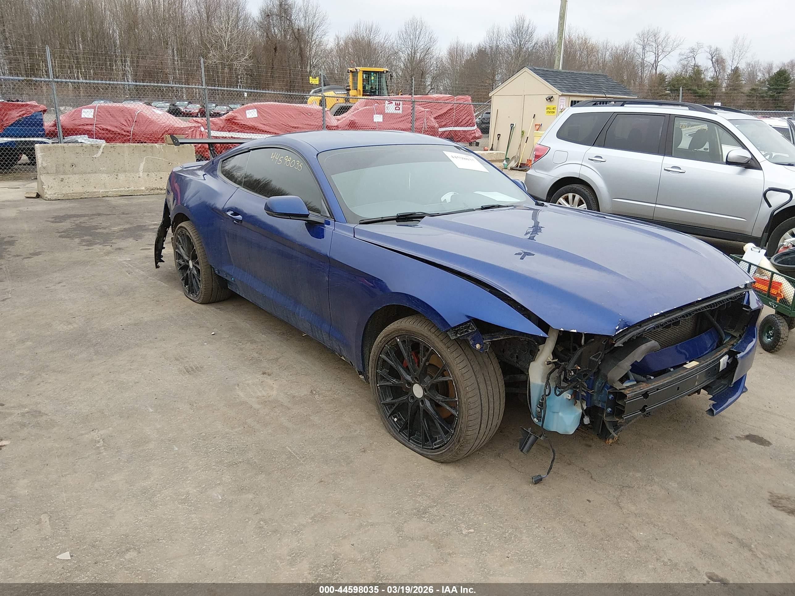 2015 Ford Mustang EcoBoost Premium, VIN 1FA6P8TH5F5424314 — Front end
