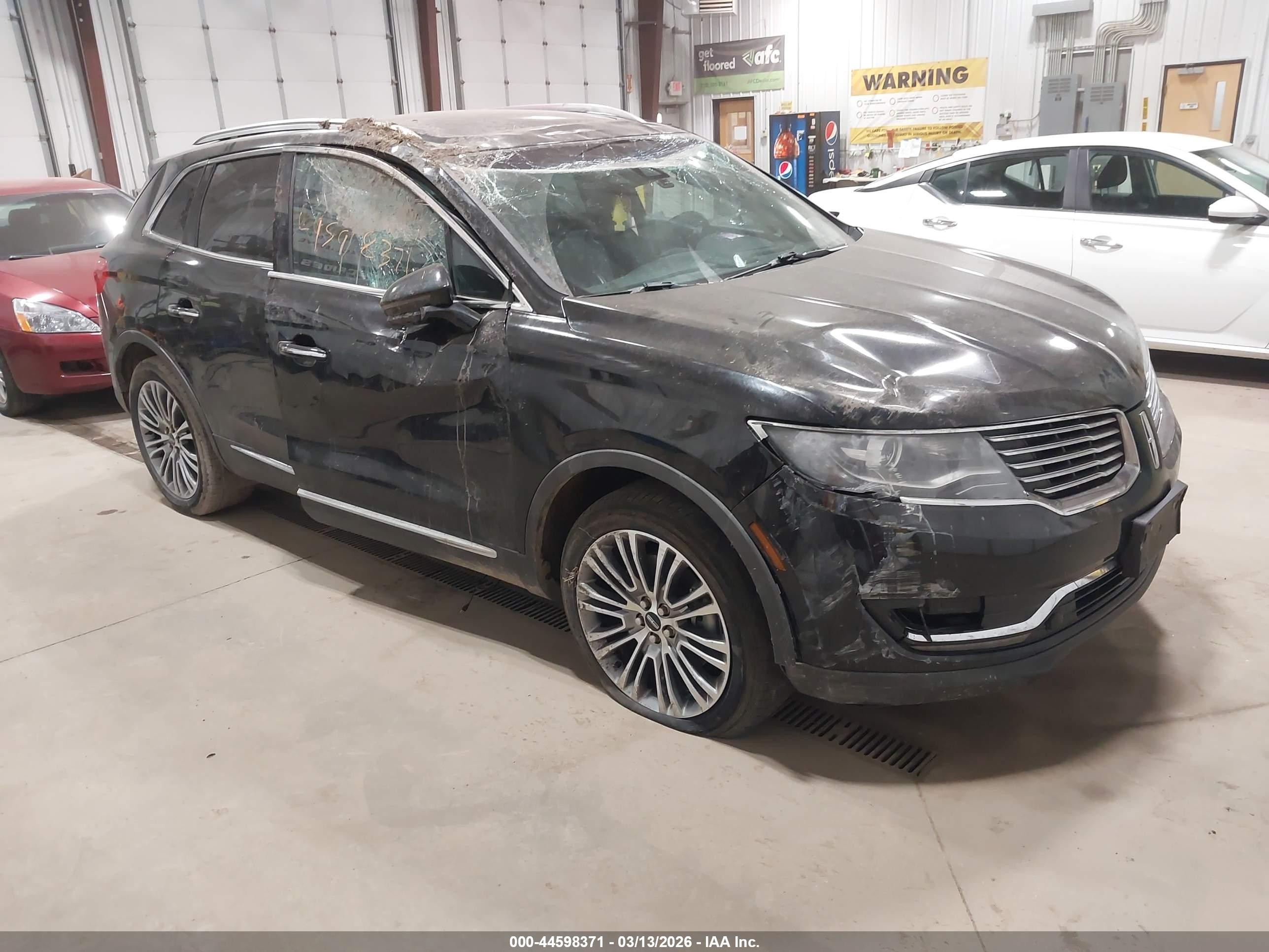 2016 Lincoln MKX Reserve, VIN 2LMTJ8LR9GBL76126 — All over