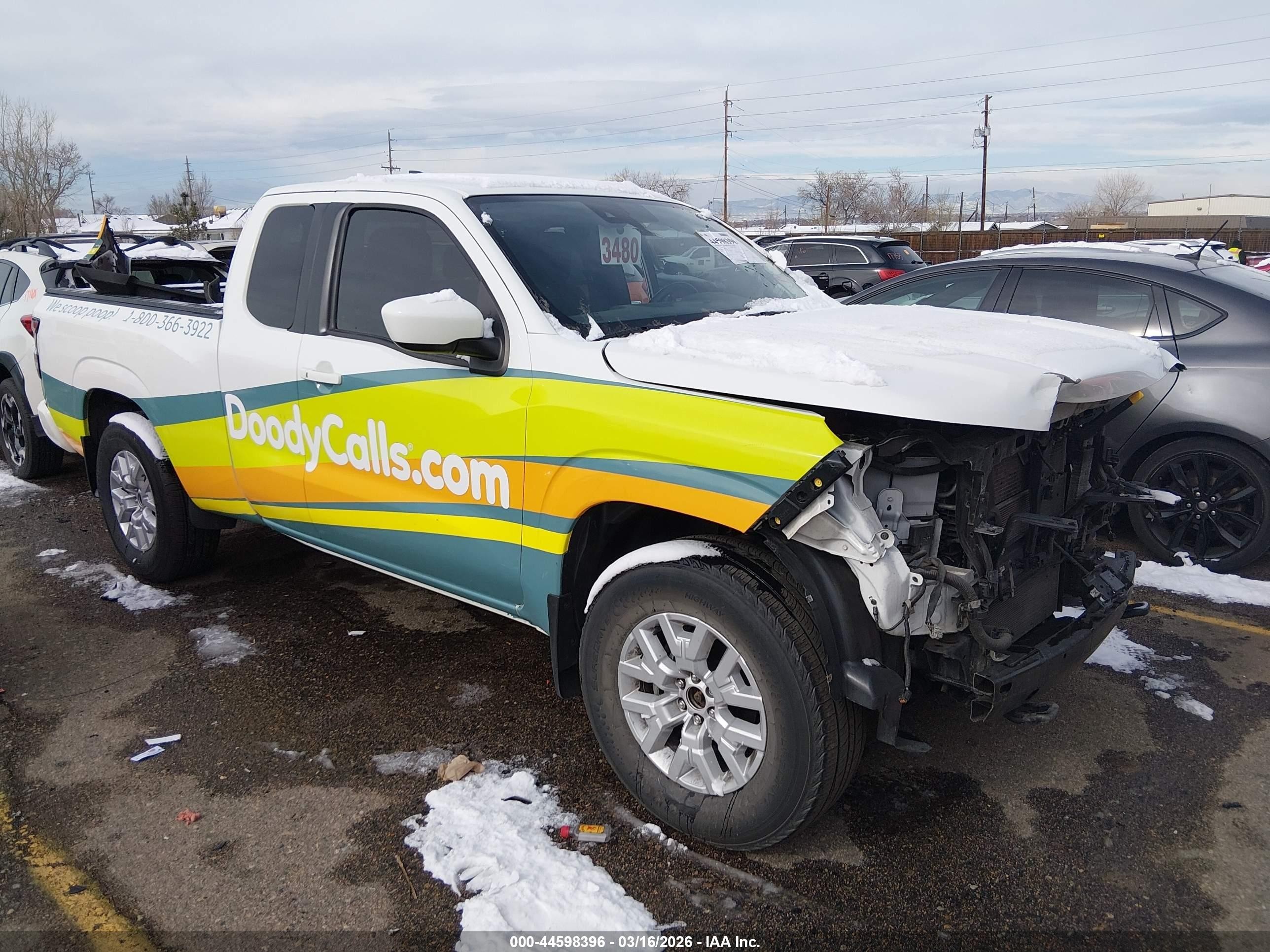 2023 Nissan Frontier SV, VIN 1N6ED1CM6PN631022 — Front end