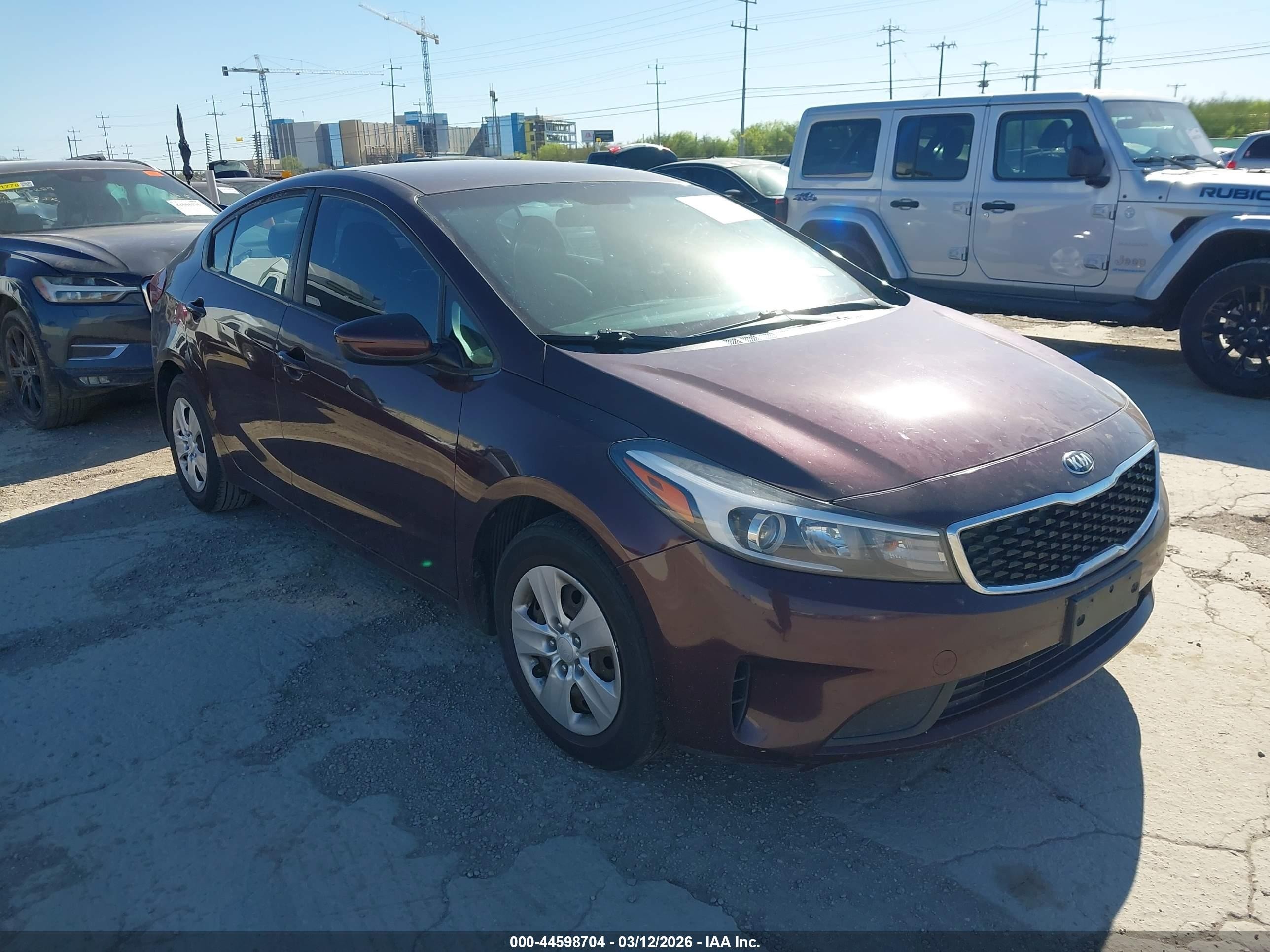 2017 Kia Forte LX, VIN 3KPFL4A76HE012712 — All over