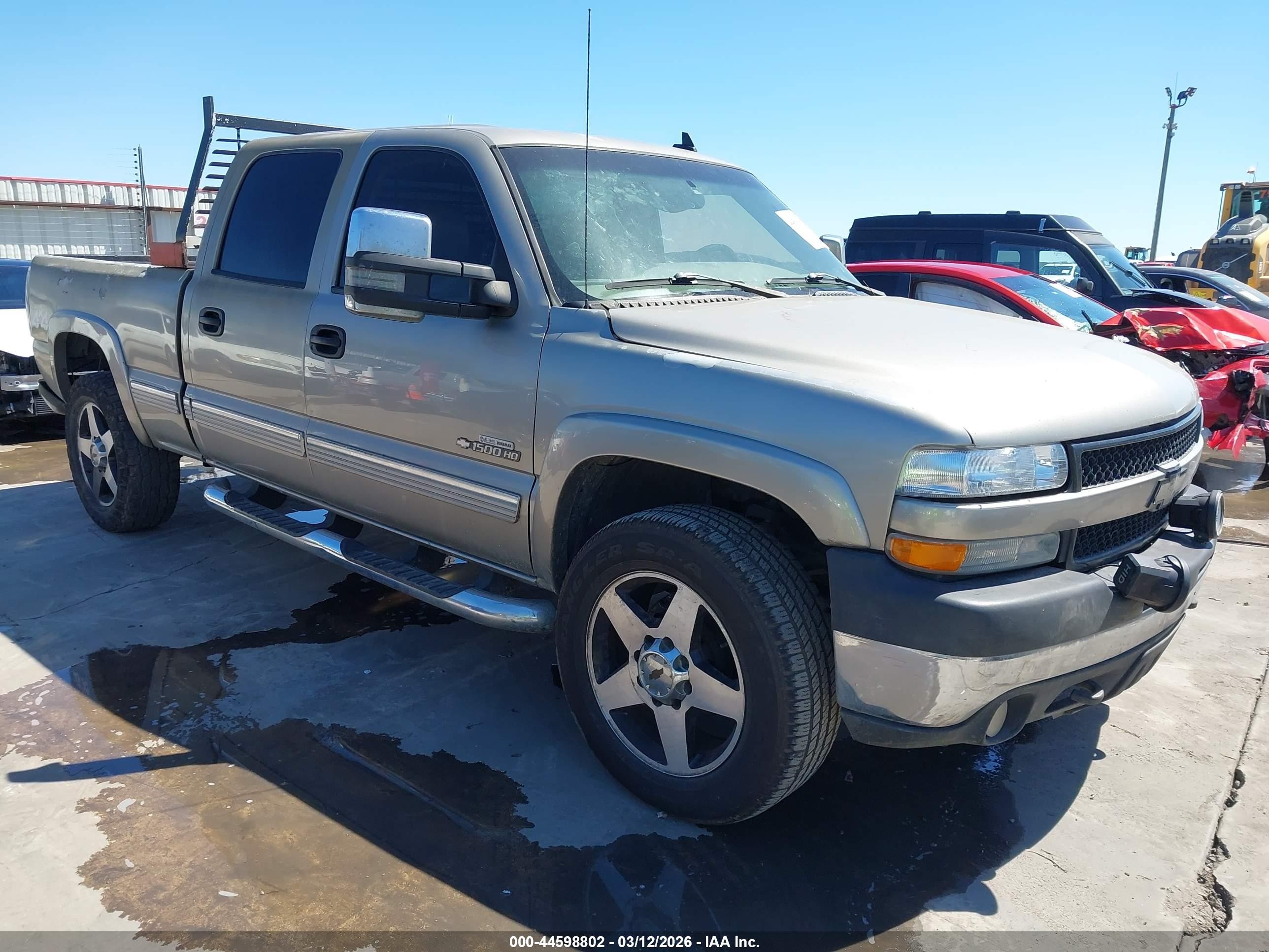2002 Chevrolet Silverado 1500HD LT, VIN 1GCGK13U62F158677 — Зад