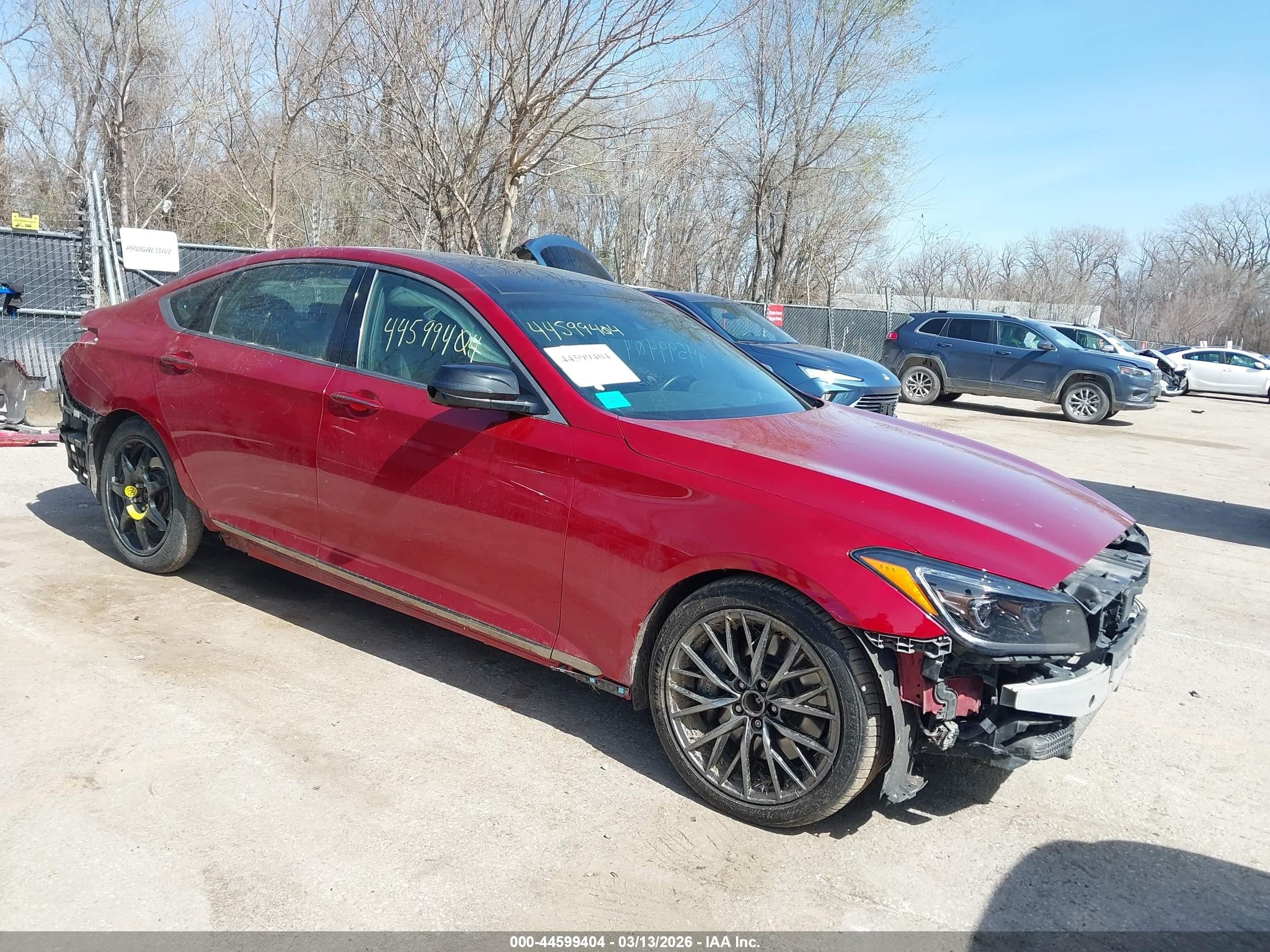 2020 Genesis G80 Sport, VIN KMTFN4JB4LU336929 — All over