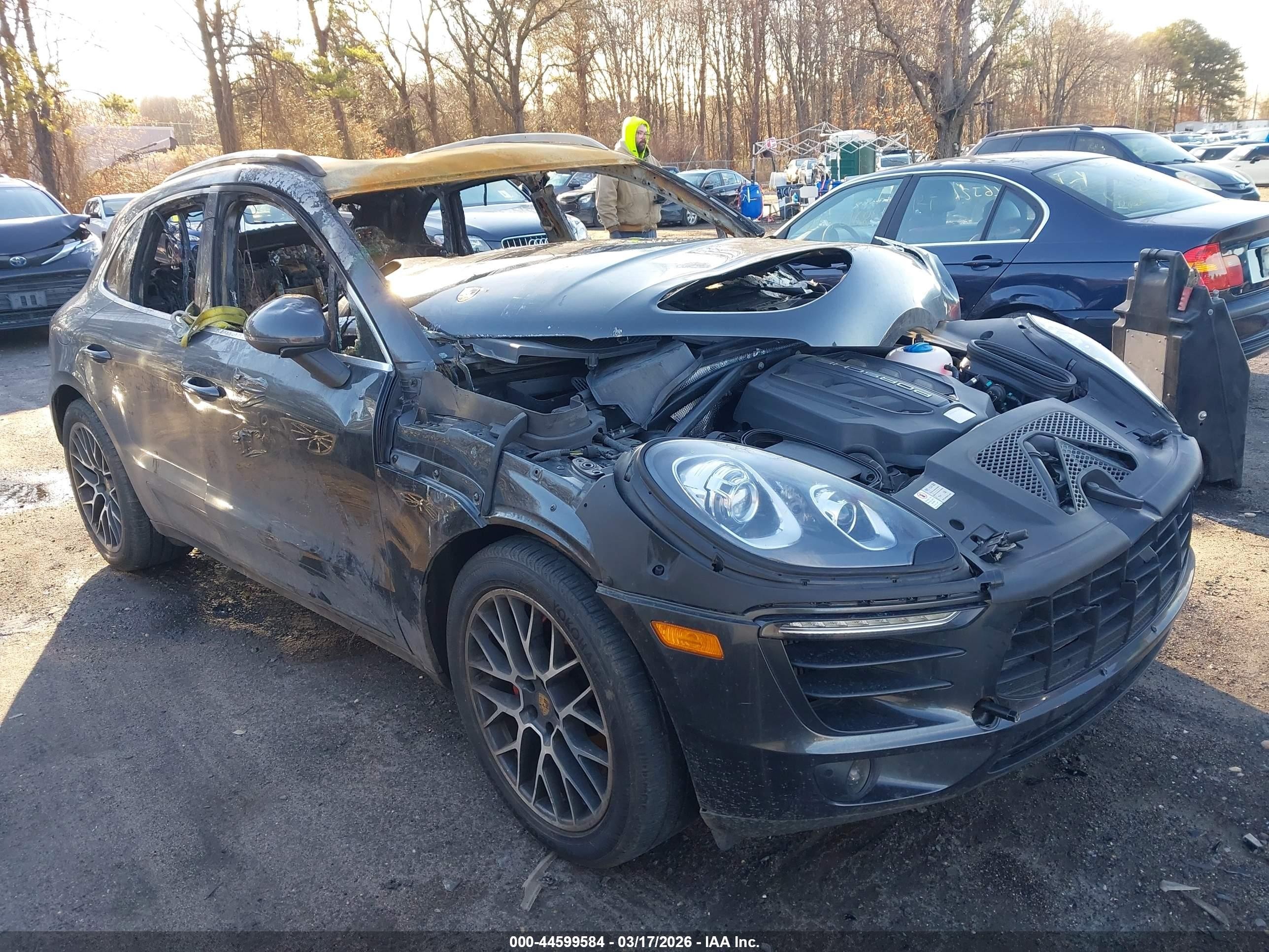 2017 Porsche Macan S, VIN WP1AB2A55HLB12421 — Burn