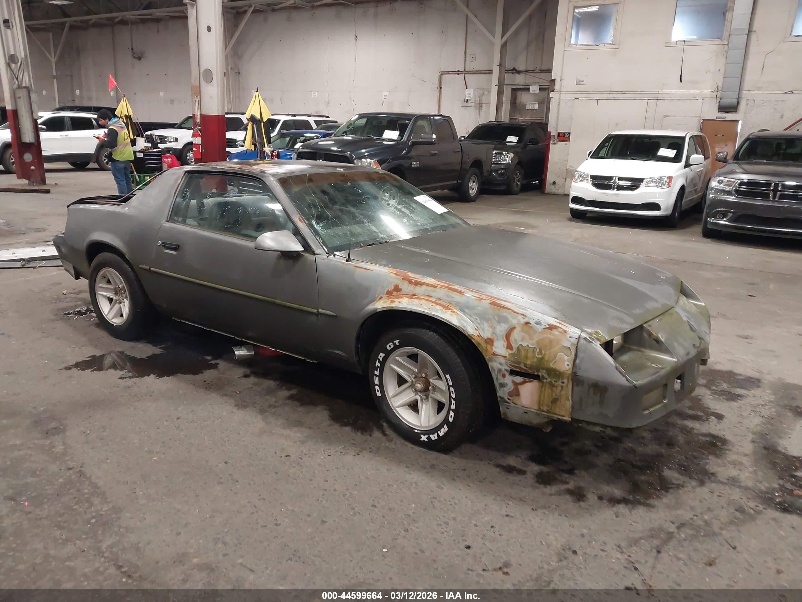 1988 Chevrolet Camaro IROC Z, VIN 1G1FP21E1JL166760 — Rear end