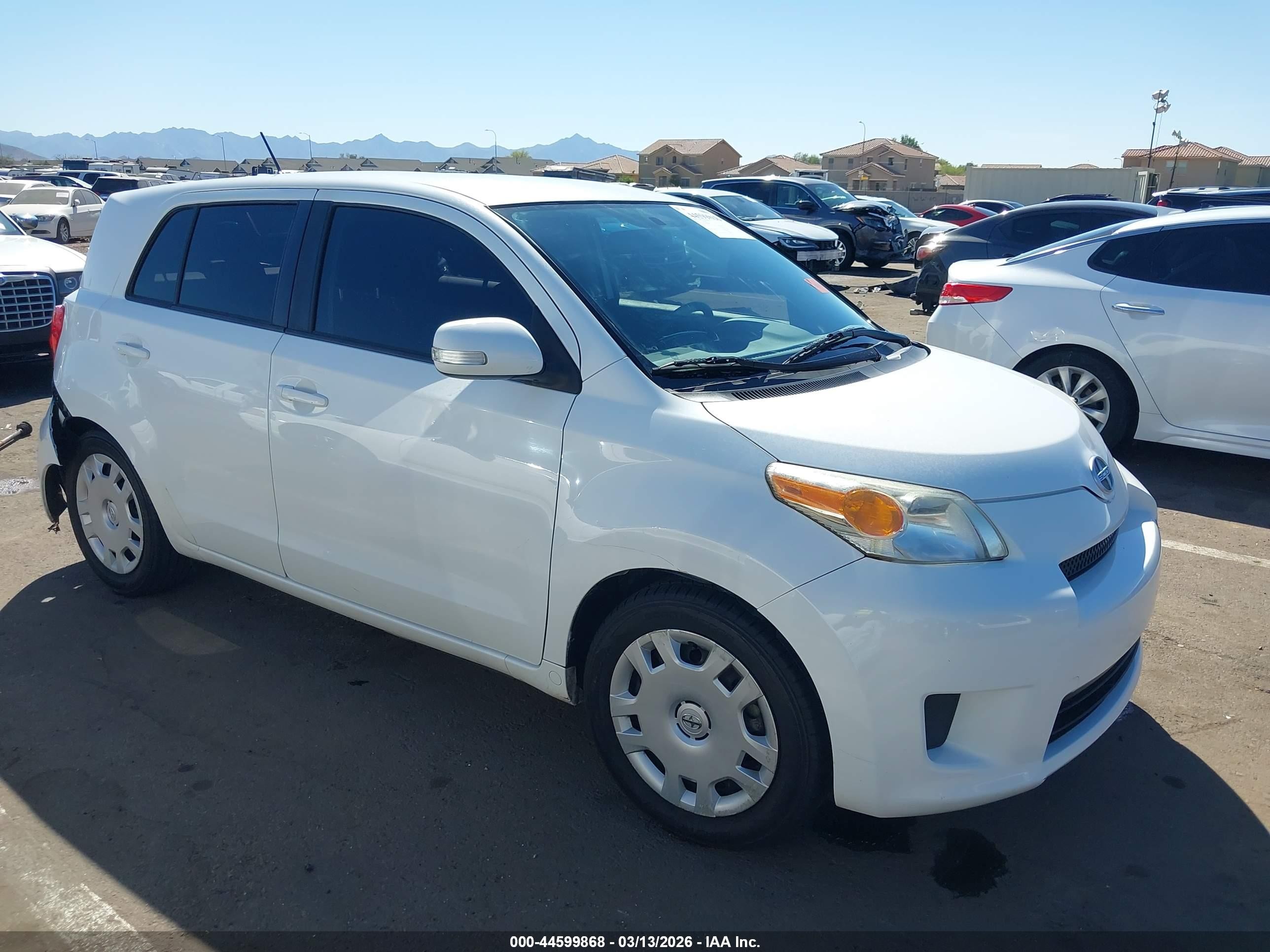 2010 Scion xD, VIN JTKKU4B44AJ054006 — Rear end