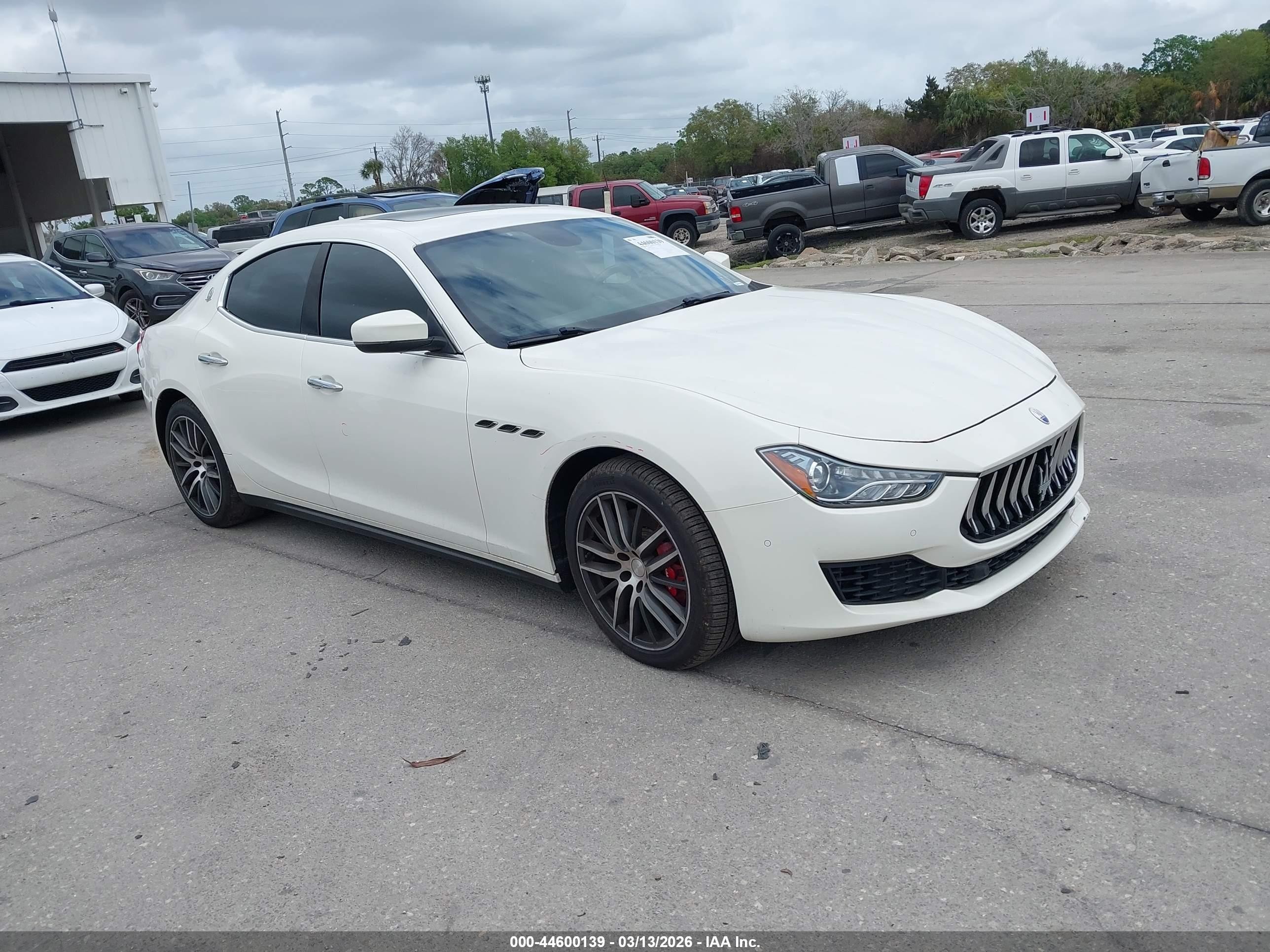 2018 Maserati Ghibli S Q4, VIN ZAM57YTAXJ1287259 — Undercarriage