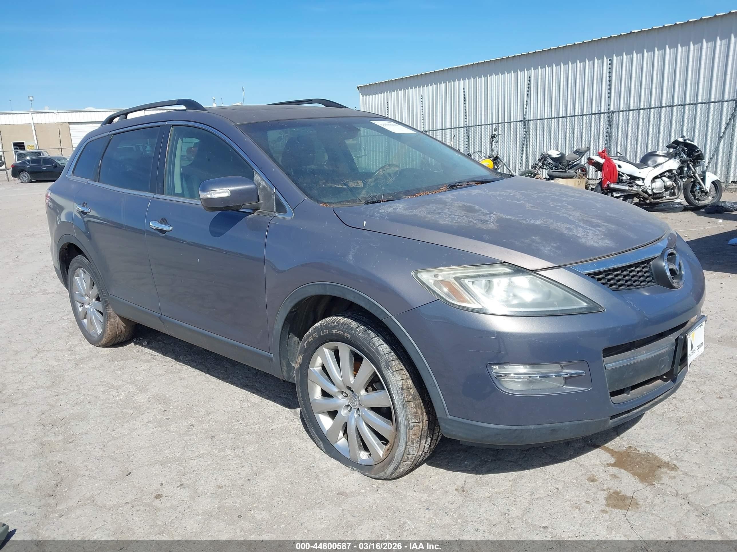 2007 Mazda CX-9 Touring, VIN JM3TB28C870106053 — Rear end