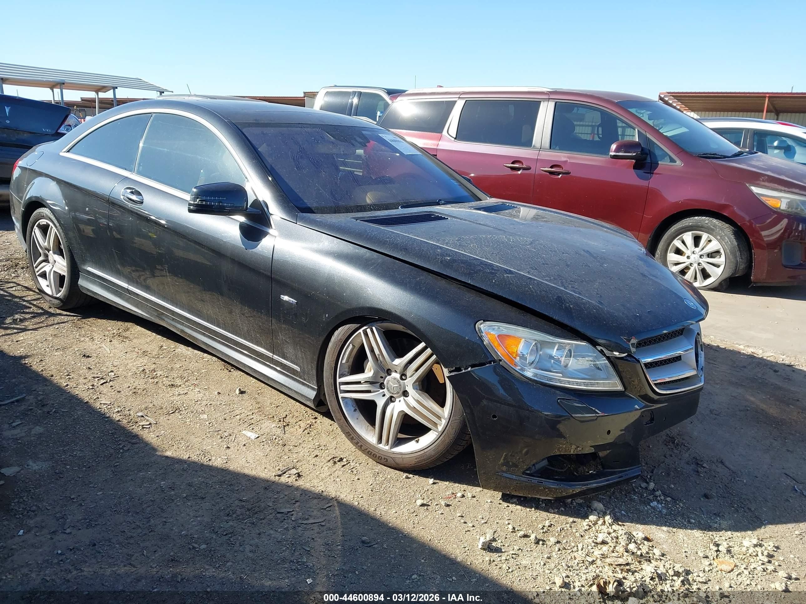2012 Mercedes-Benz CL 550, VIN WDDEJ9EB5CA029838 — Front end