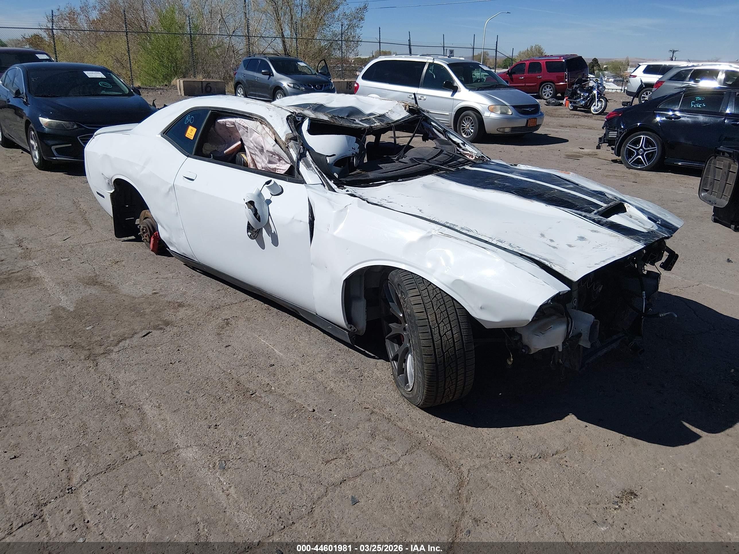2015 Dodge Challenger SRT 392, VIN 2C3CDZDJXFH720228 — Biohazard / chemical