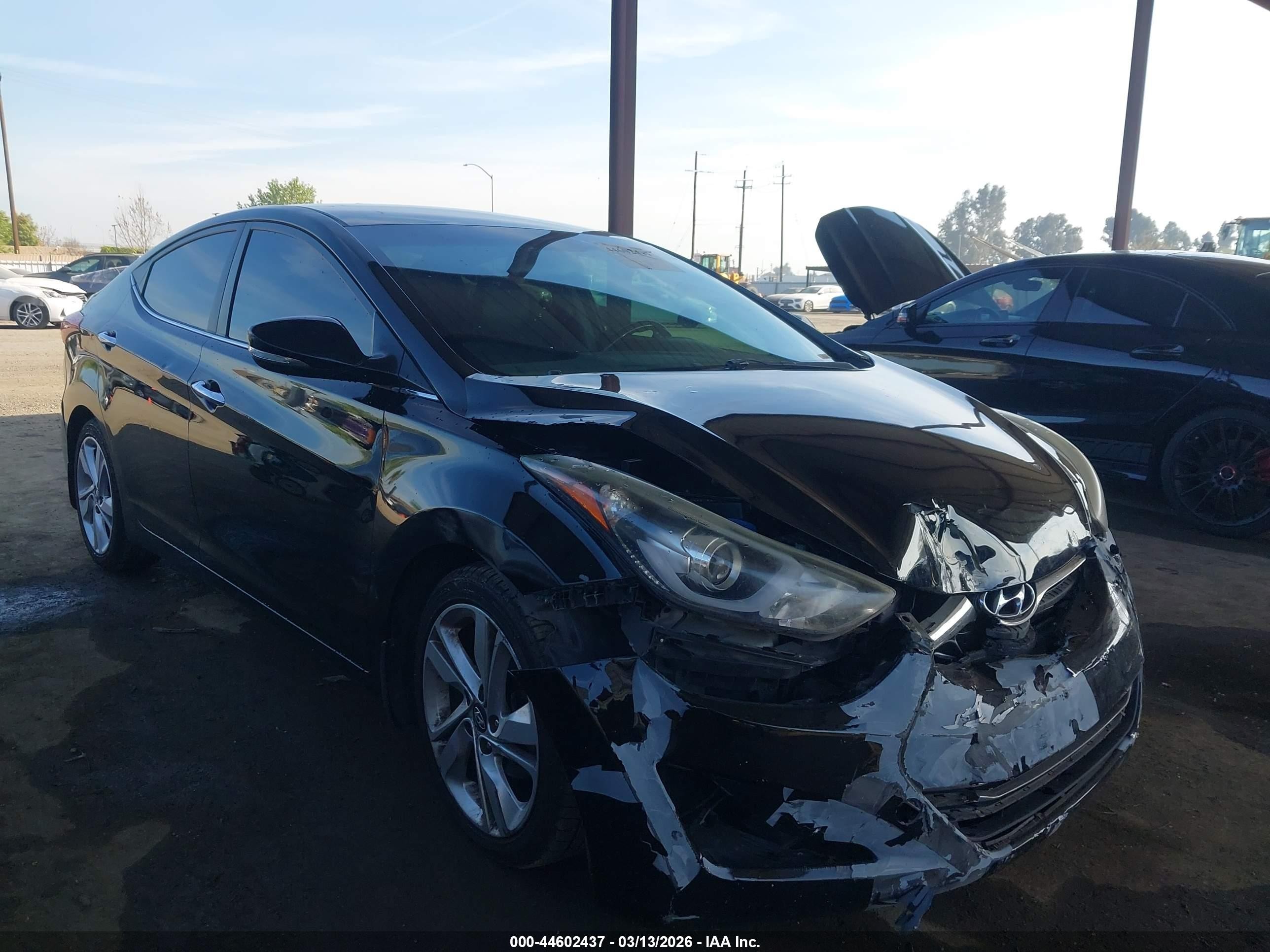 2015 Hyundai Elantra SE, VIN KMHDH4AE0FU266031 — Front end