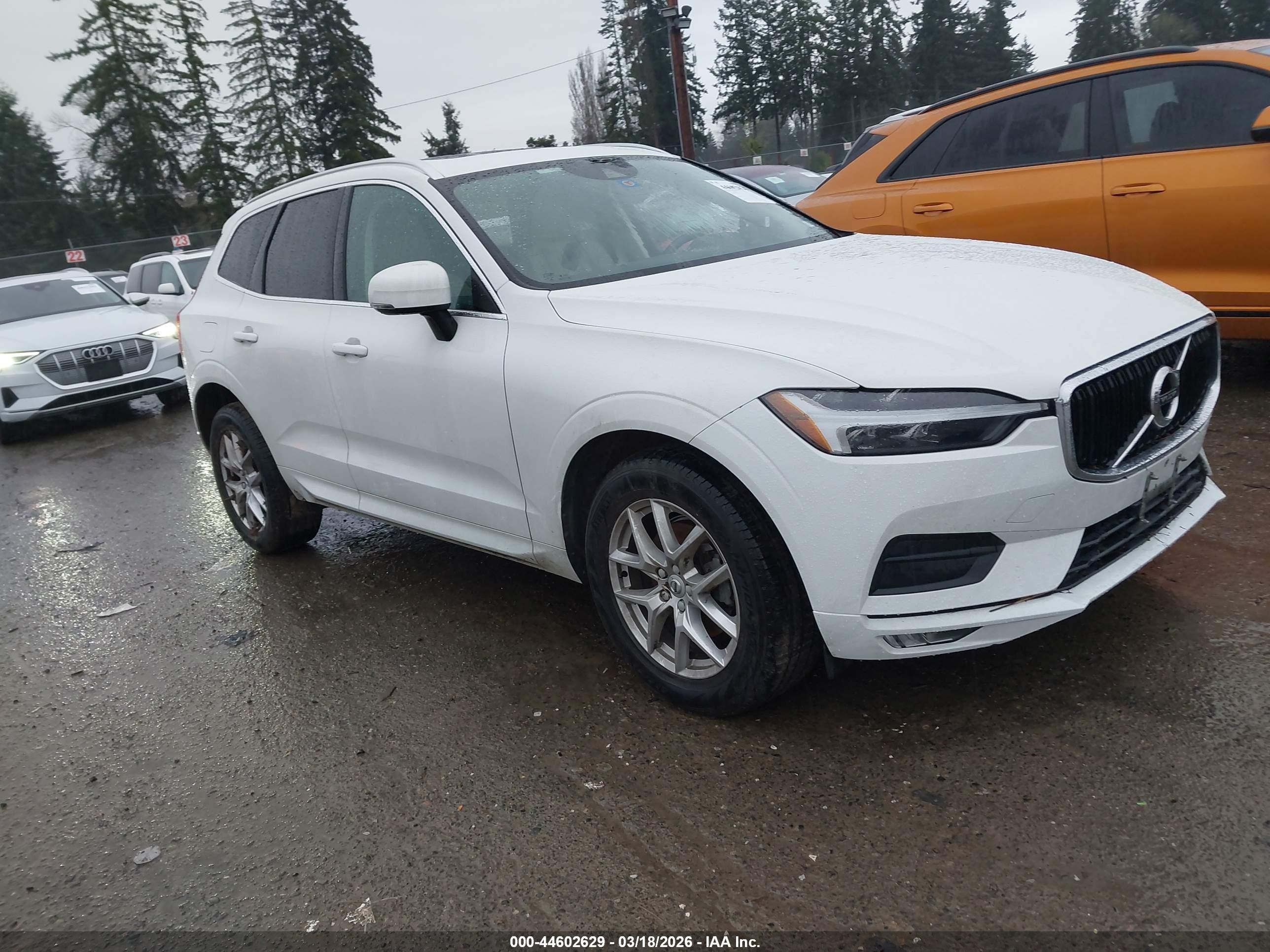 2021 Volvo XC60 Momentum, VIN YV4102RK6M1850510 — Rollover