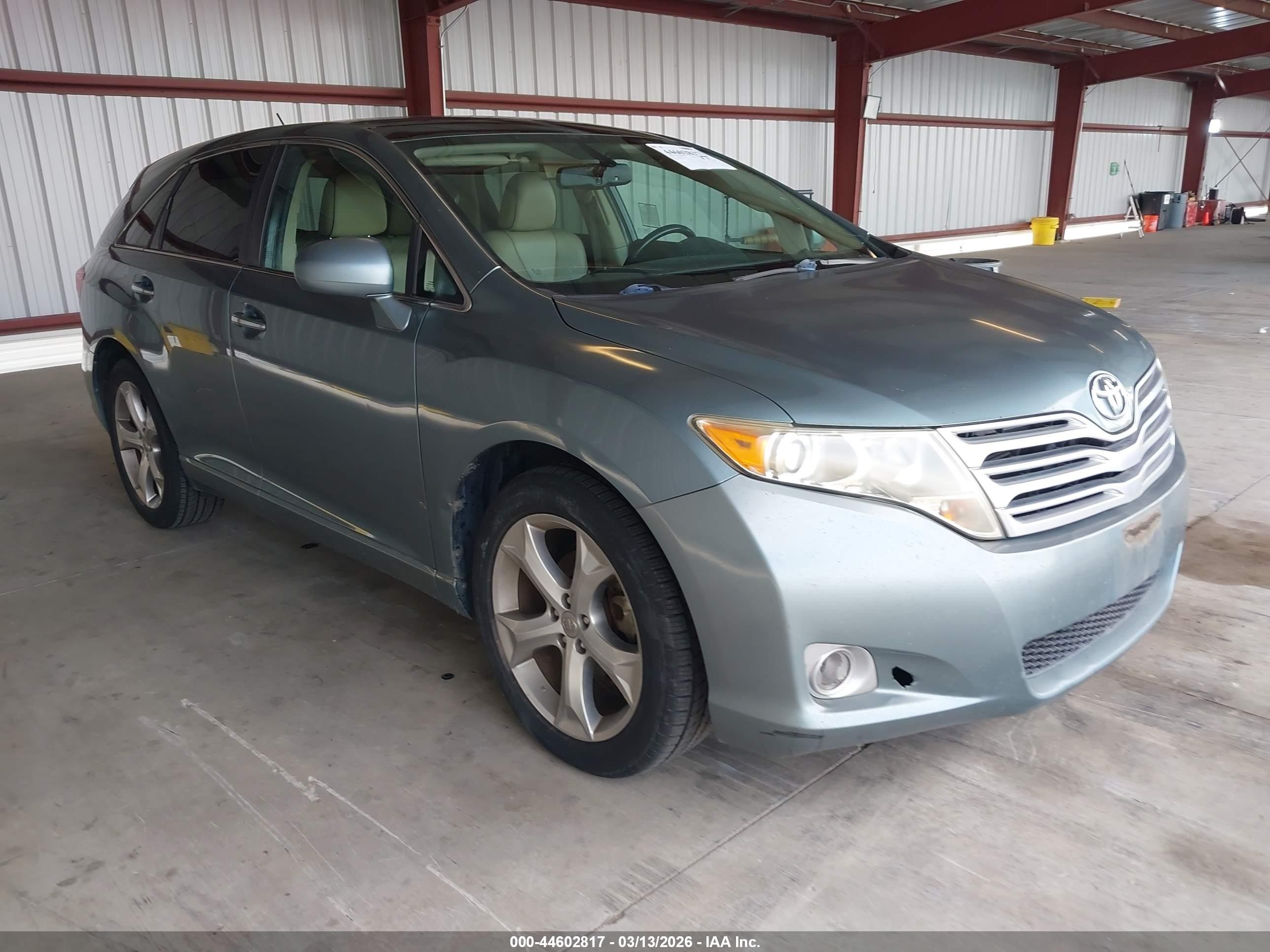 2009 Toyota Venza, VIN 4T3ZK11A09U008901 — Front end