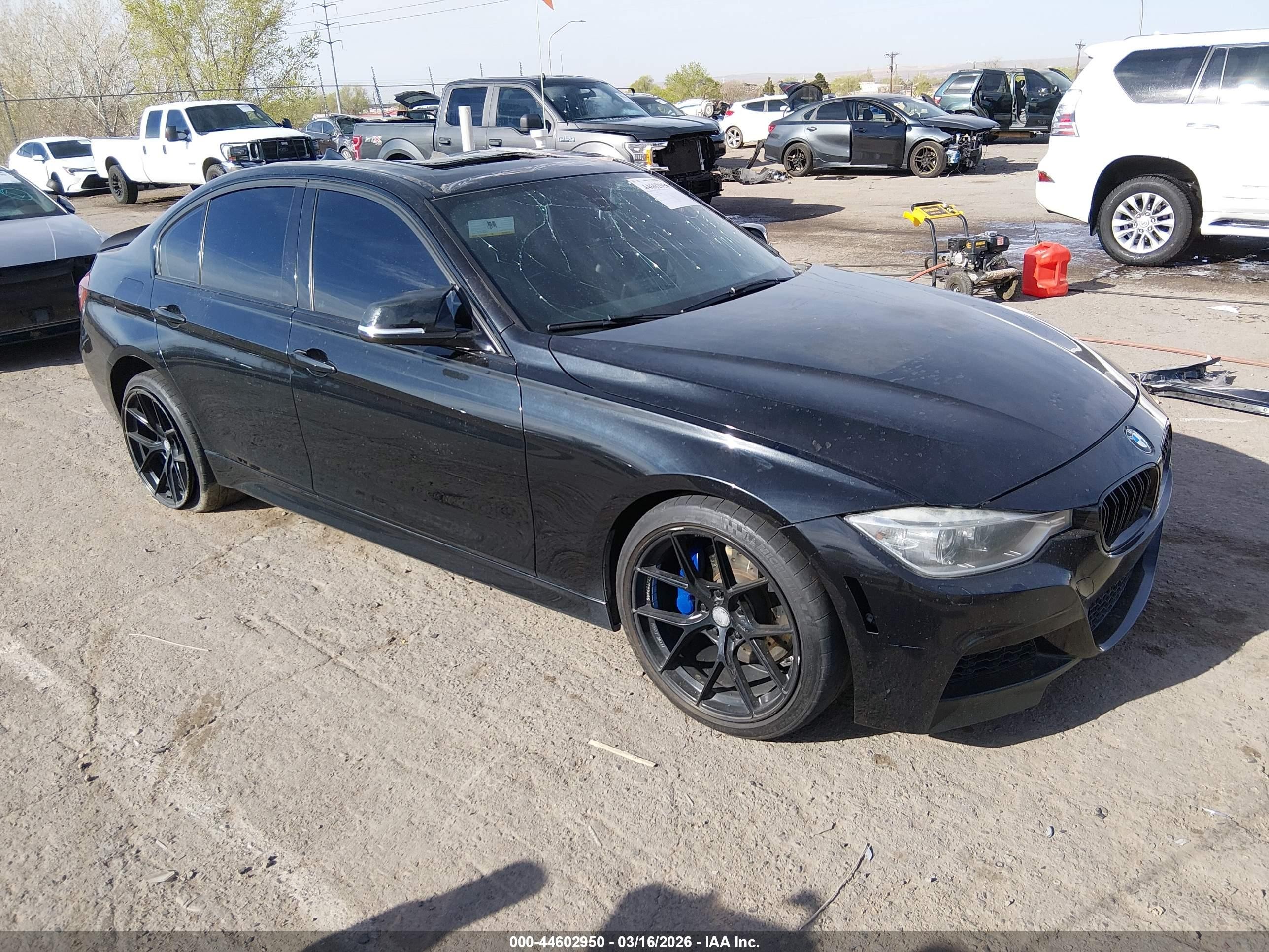 2013 BMW 3 Series 335i xDrive, VIN WBA3B9G54DNR89861 — Front end
