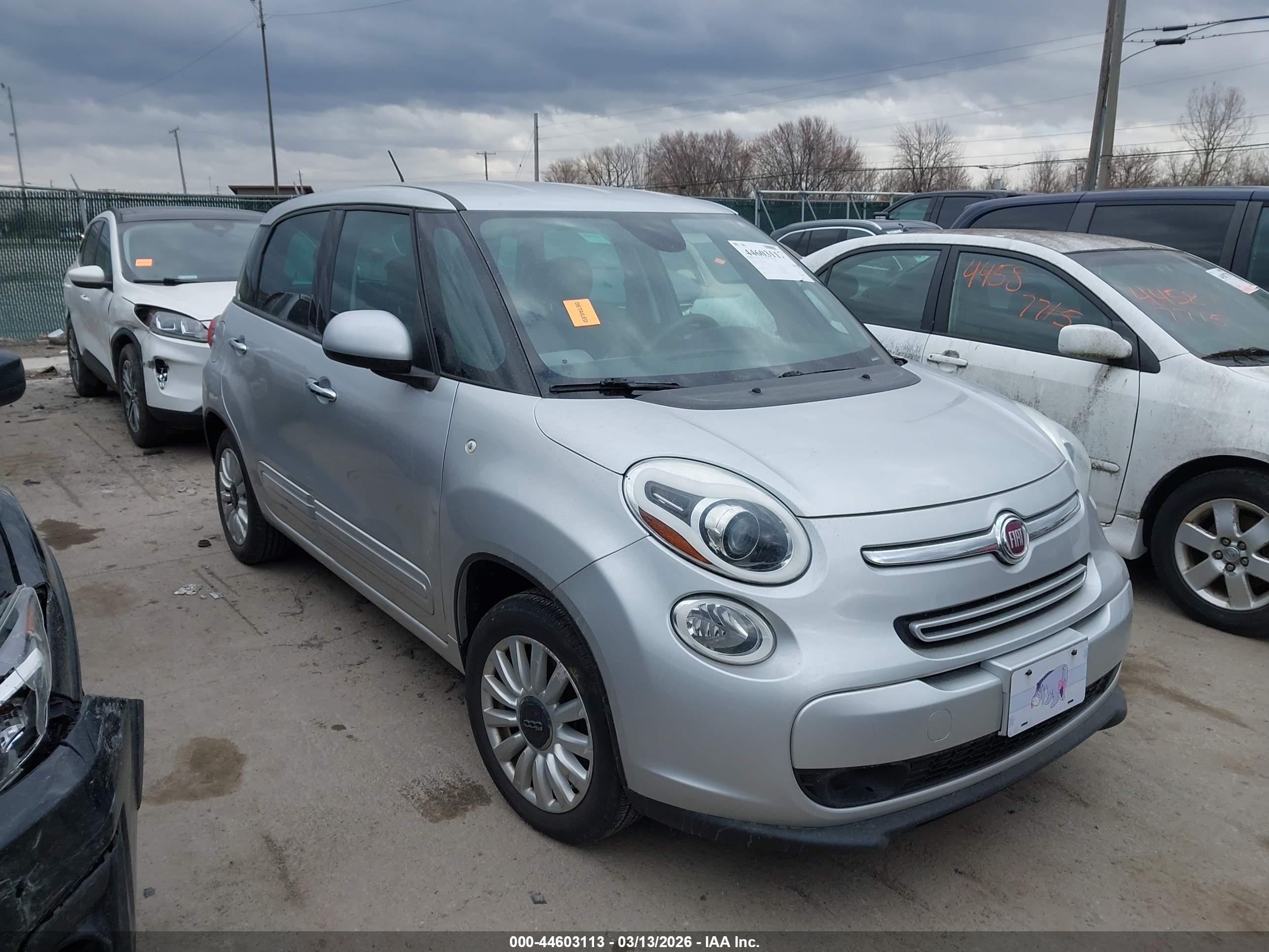2014 FIAT 500L Easy, VIN ZFBCFABH3EZ000746 — Normal wear