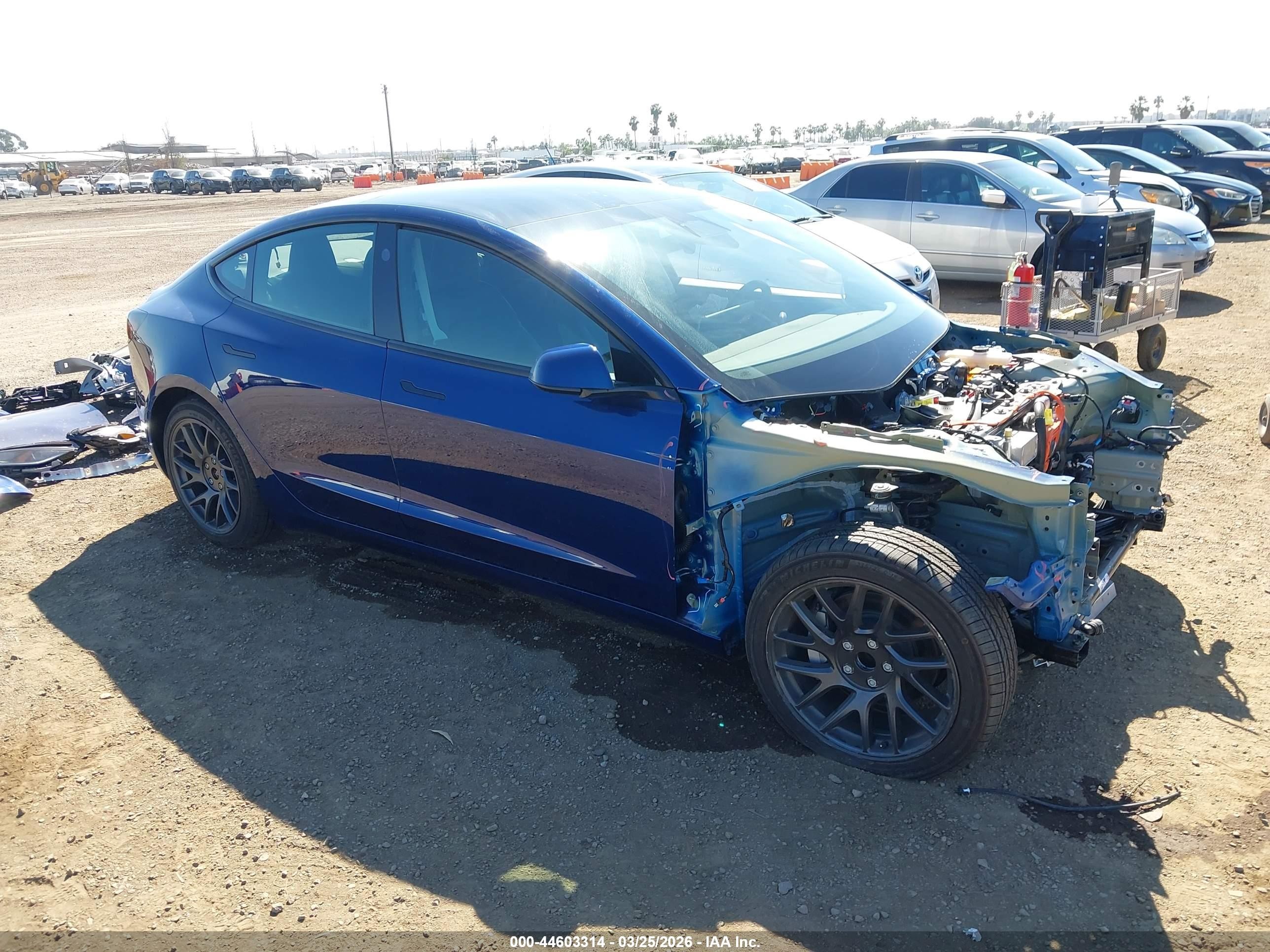2026 Tesla Model 3 Premium, VIN 5YJ3E1EA3TF118944 — Front end
