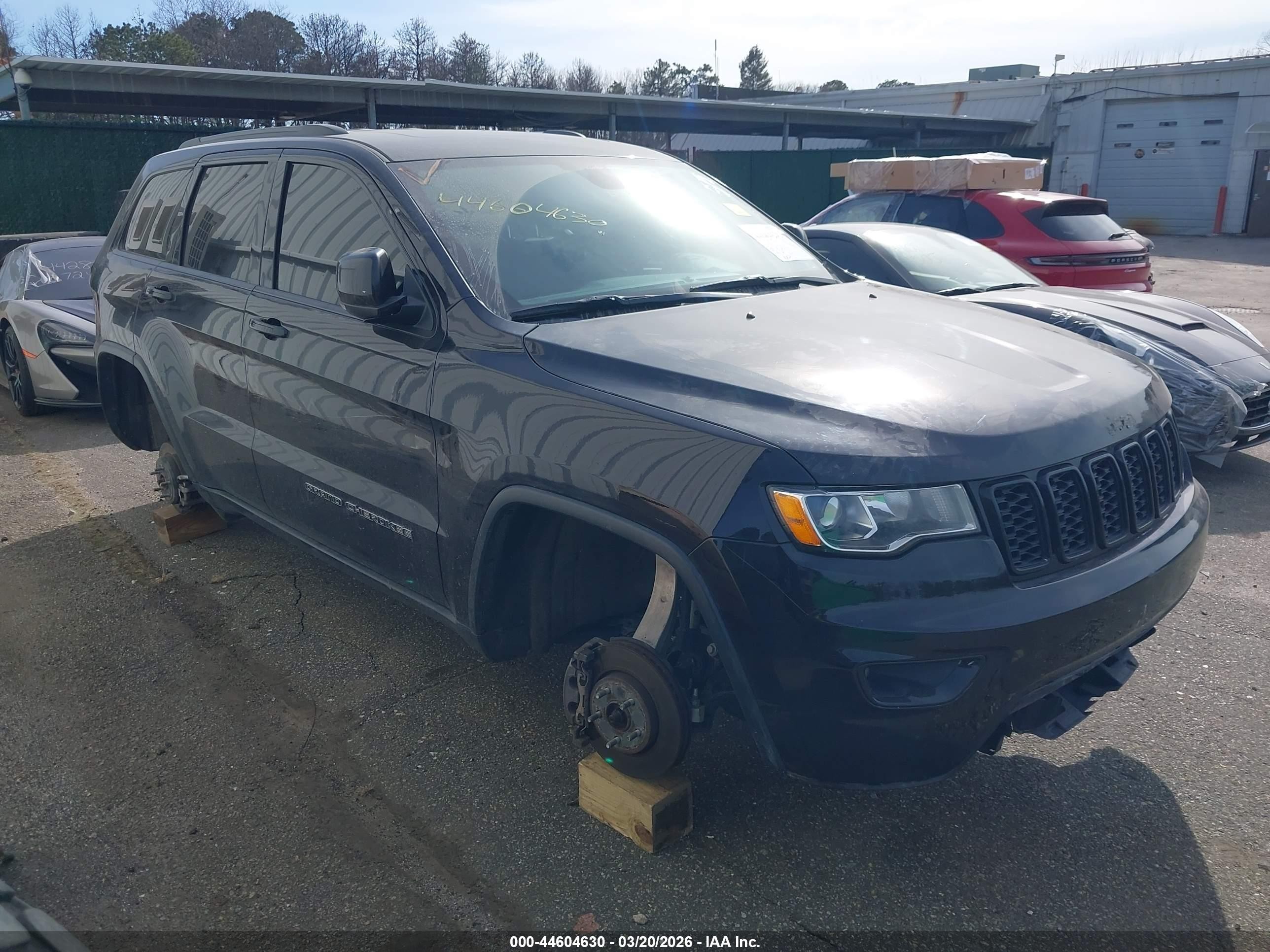 2020 Jeep Grand Cherokee Limited, VIN 1C4RJFBGXLC374457 — Vandalism